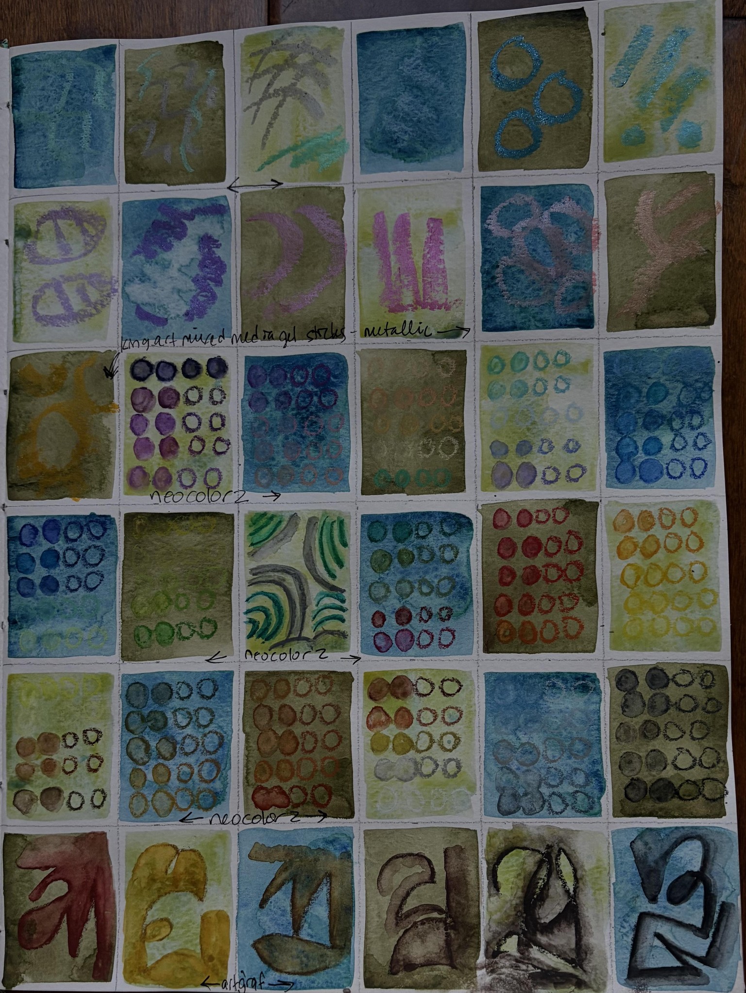 super-fun way to build a mark-making library - image 11 - student project