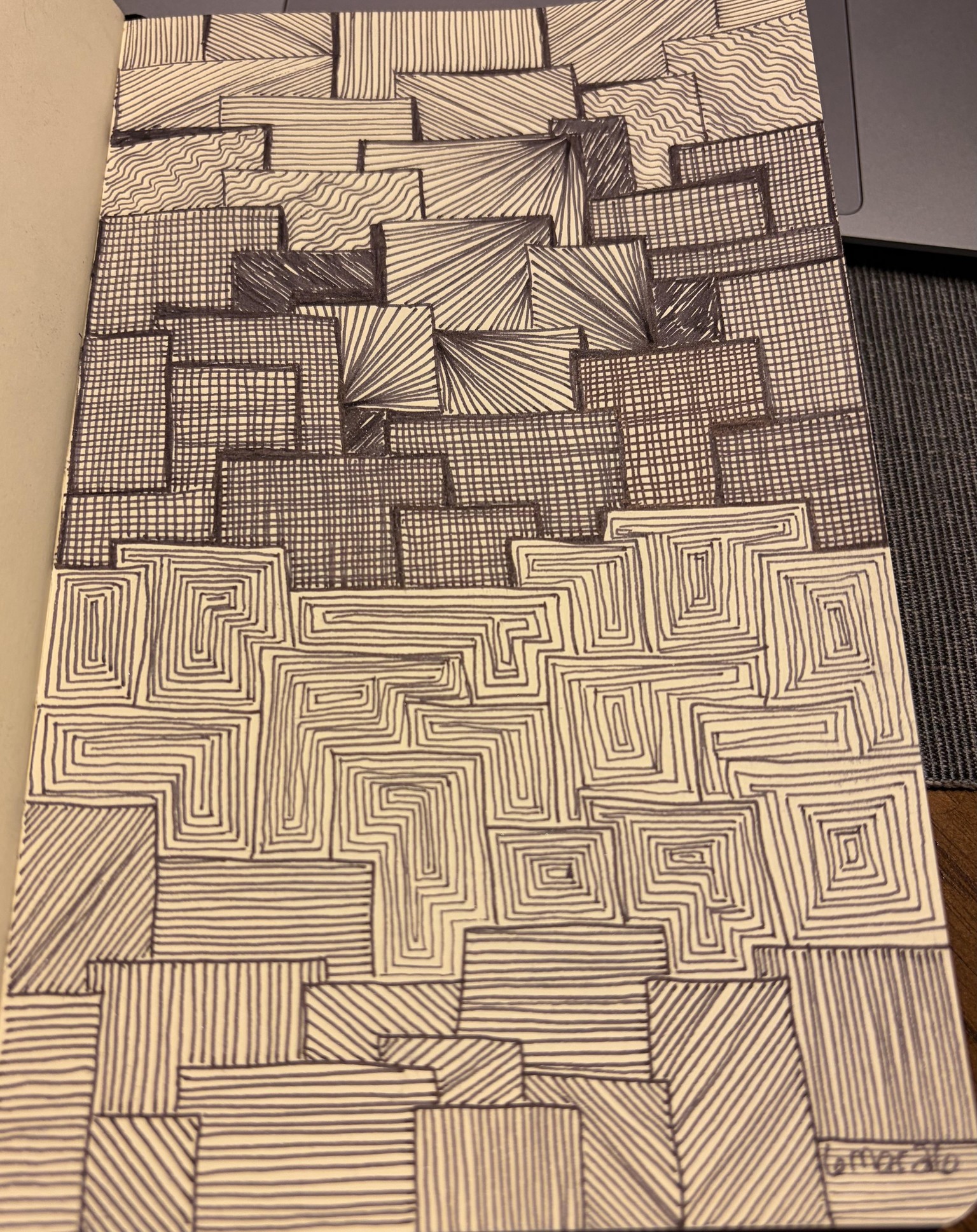 meditative doodles 2 - image 2 - student project