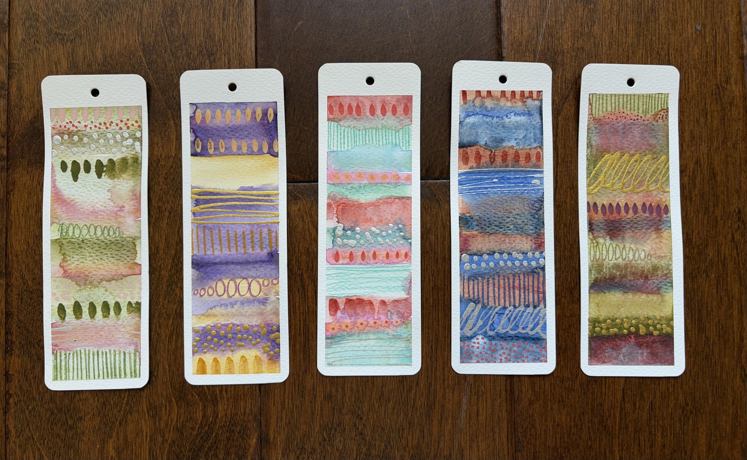 experiment turned into bookmarks - image 2 - student project