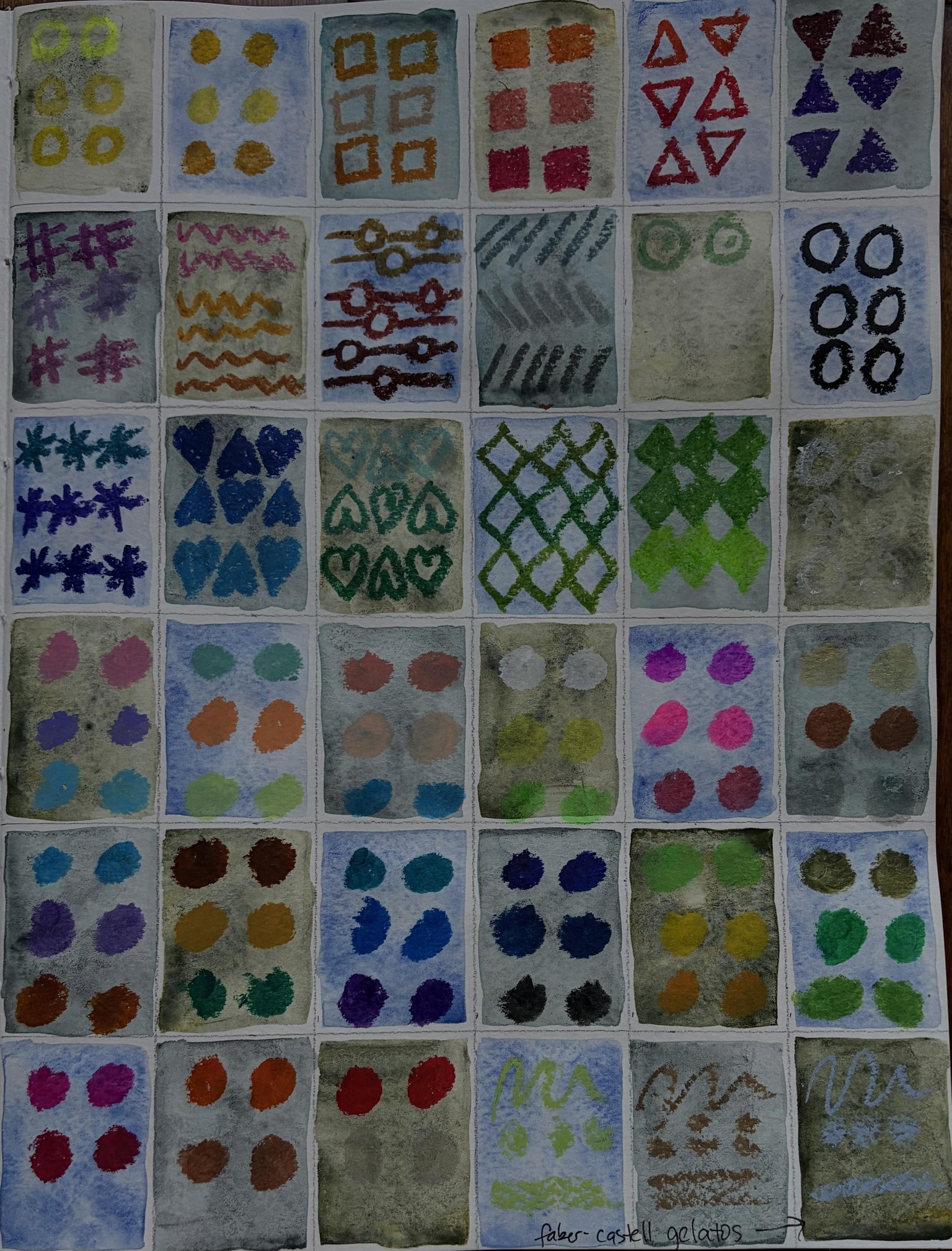 super-fun way to build a mark-making library - image 6 - student project