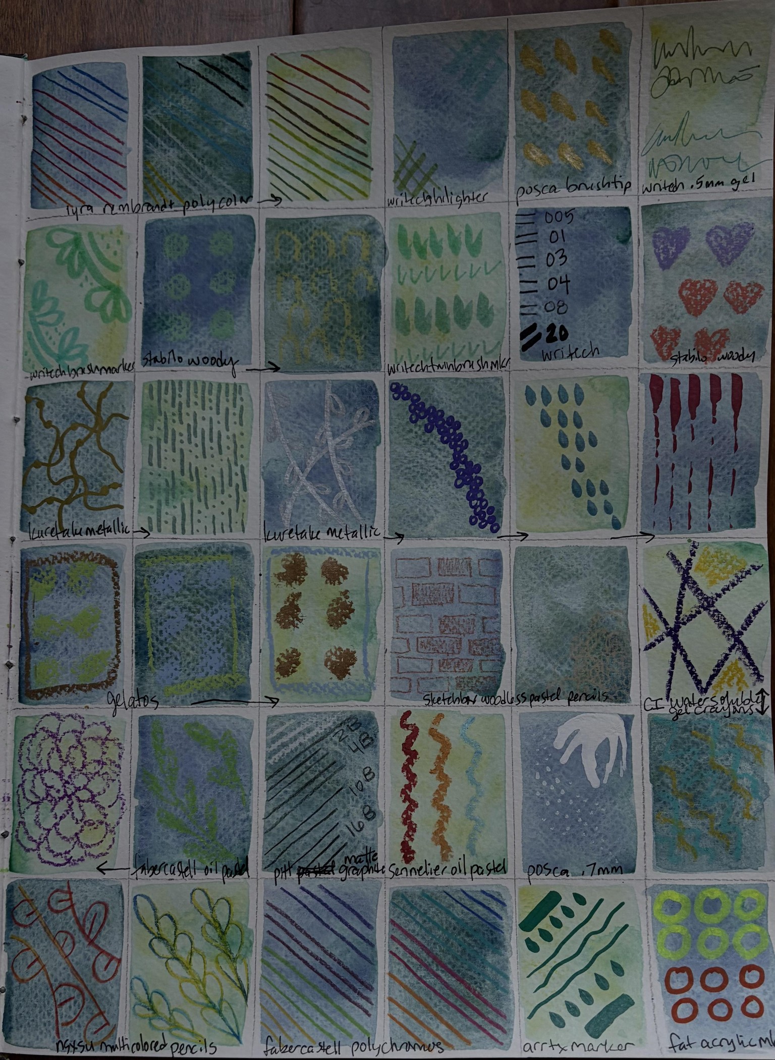 super-fun way to build a mark-making library - image 8 - student project