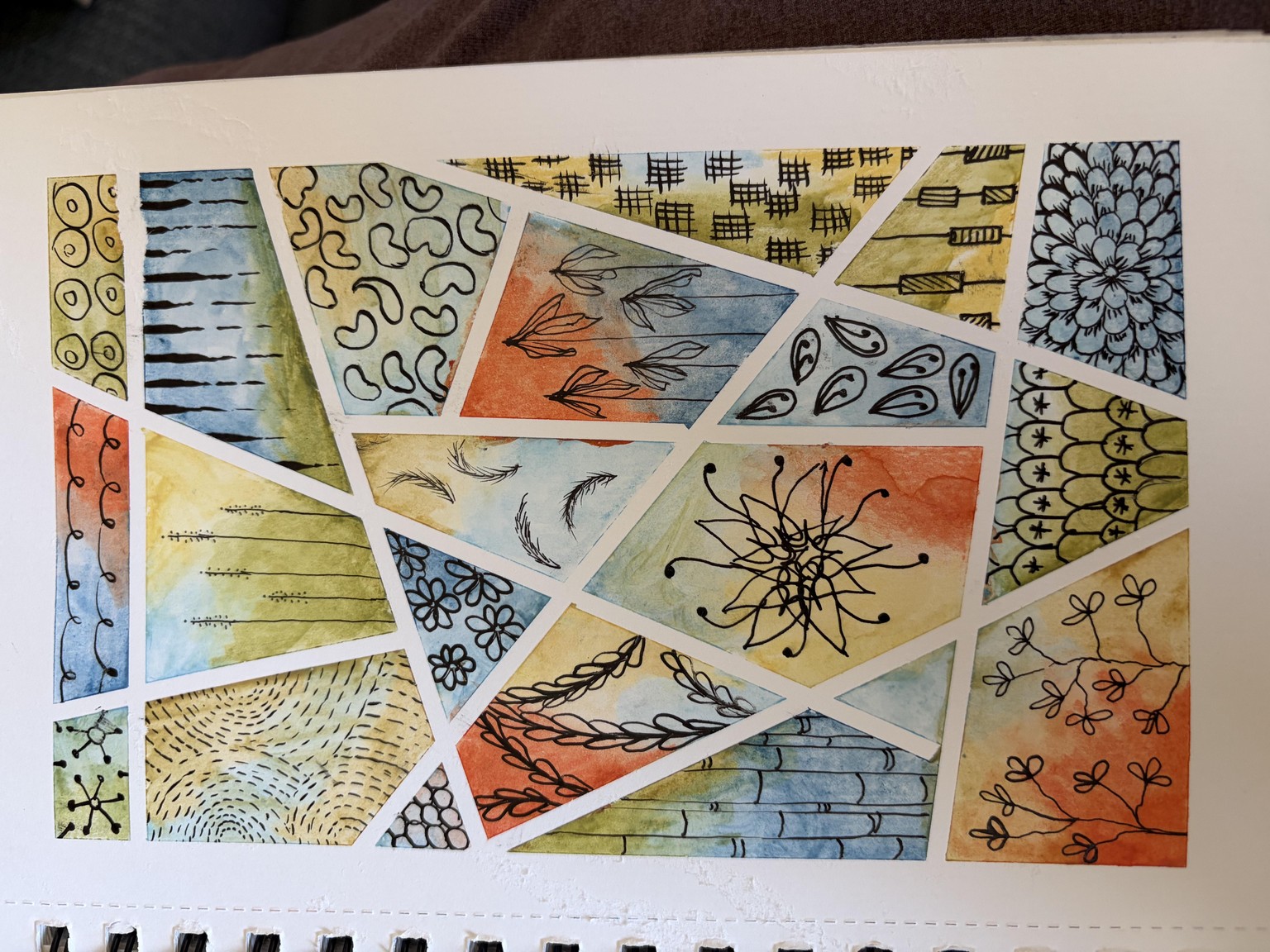 fineliner doodles - image 1 - student project