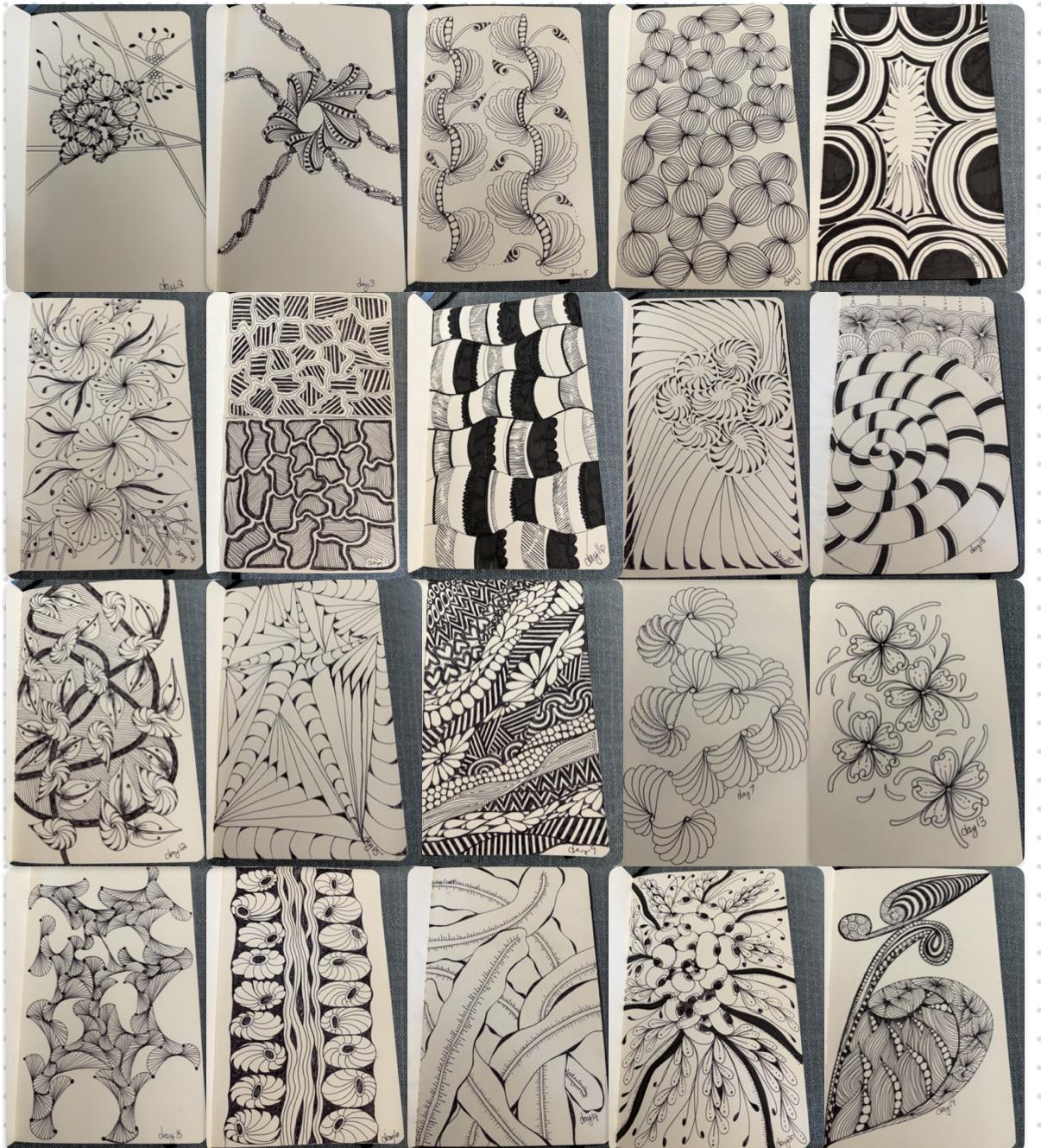 many doodles and definitely zen - image 1 - student project