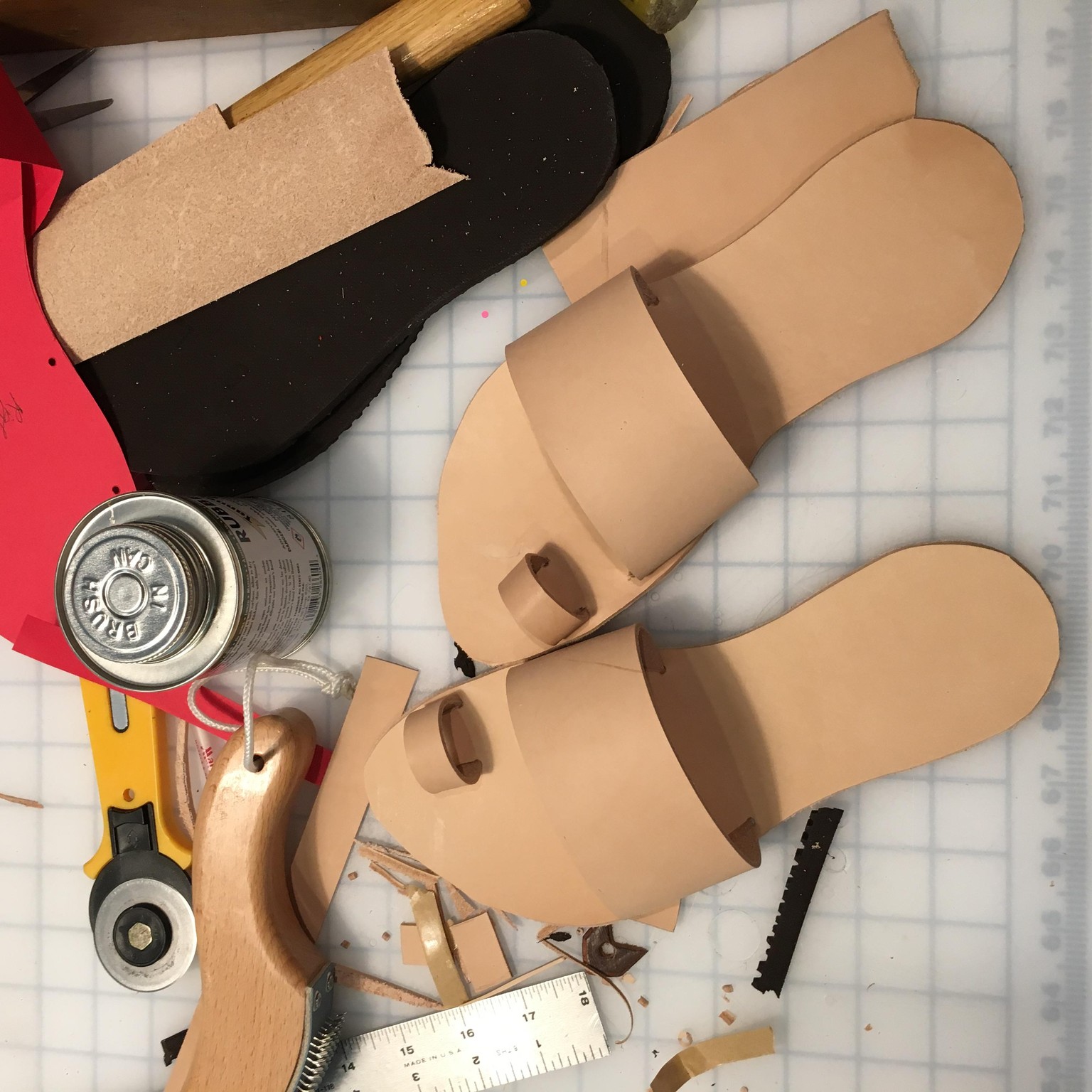 Sandal making with friends - image 1 - student project