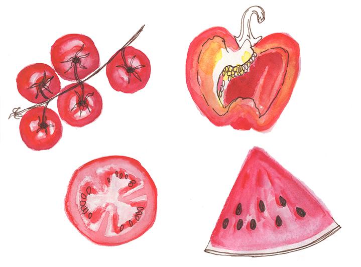 Fruit, Veggies, and Flowers - image 3 - student project