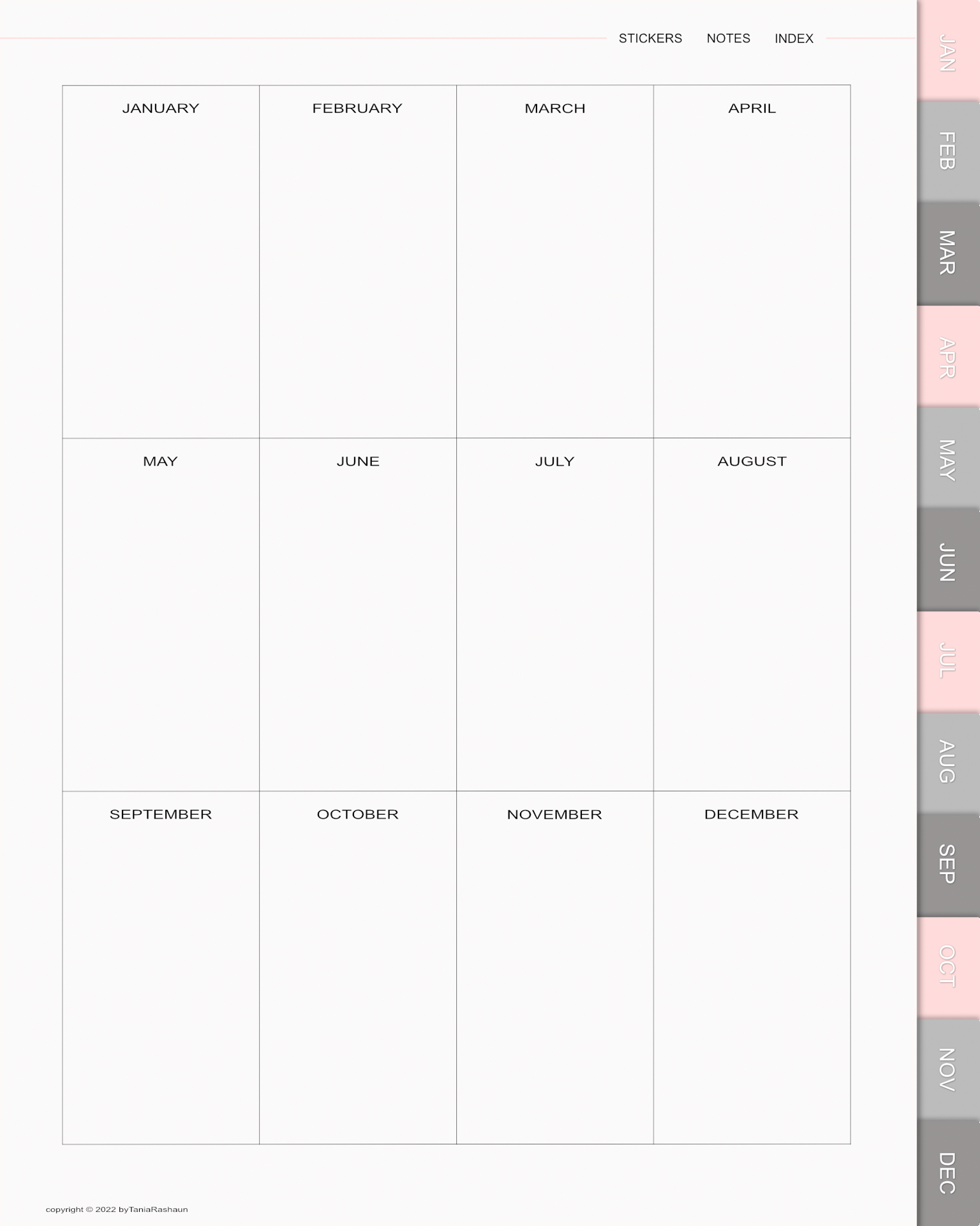 Pink Personal Planner - image 3 - student project