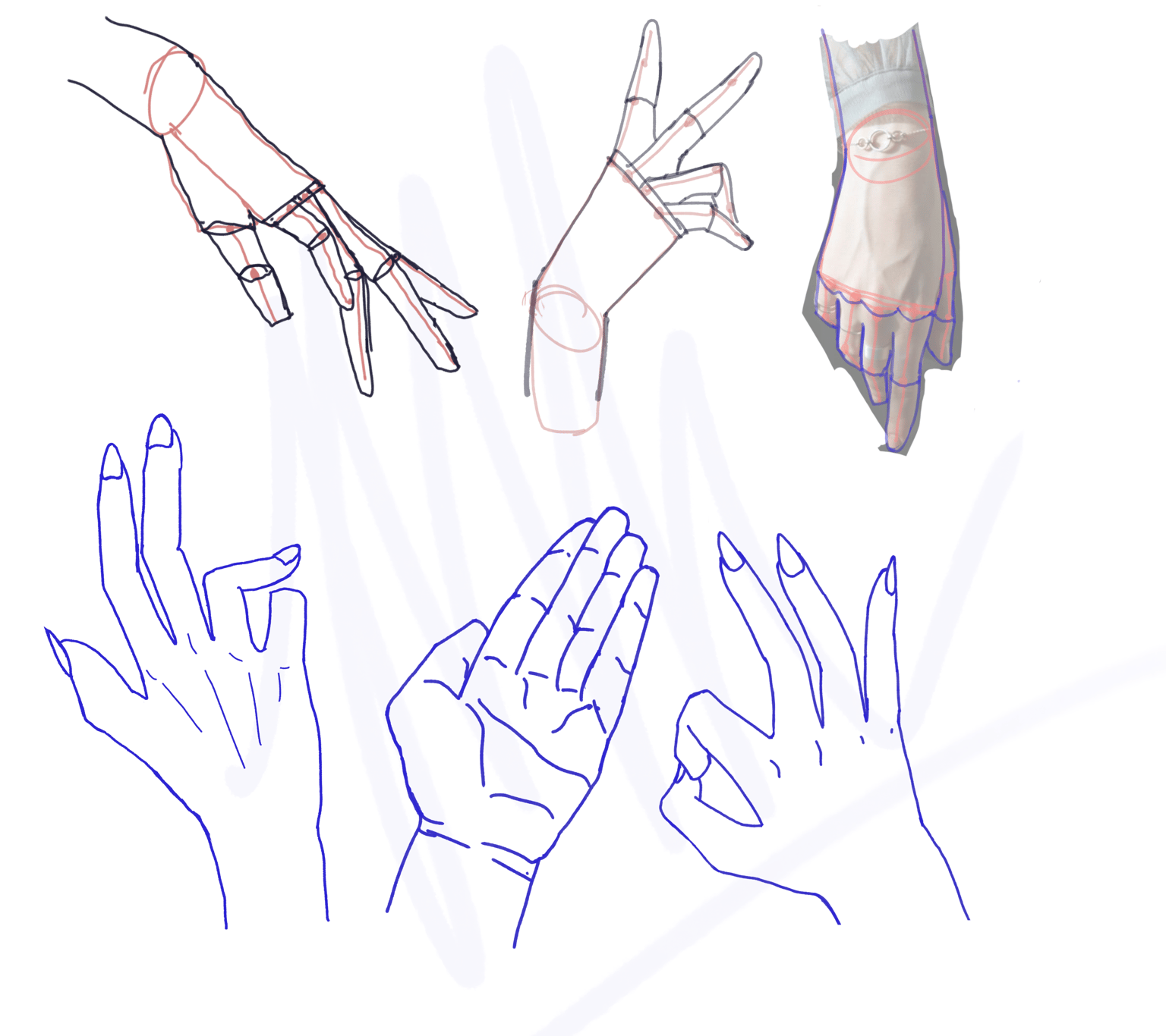 Hand practice :)) - image 1 - student project