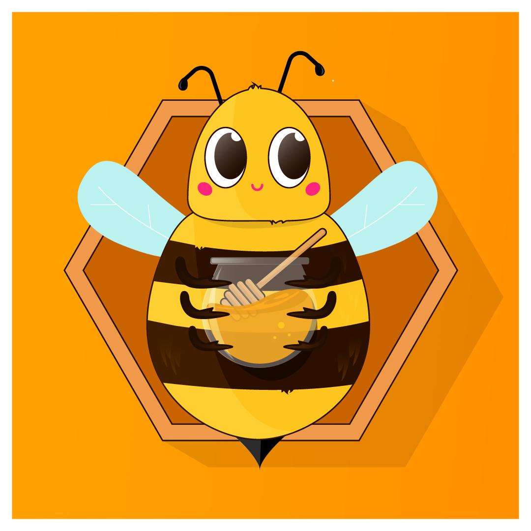 Mascota para producto de miel - image 1 - student project