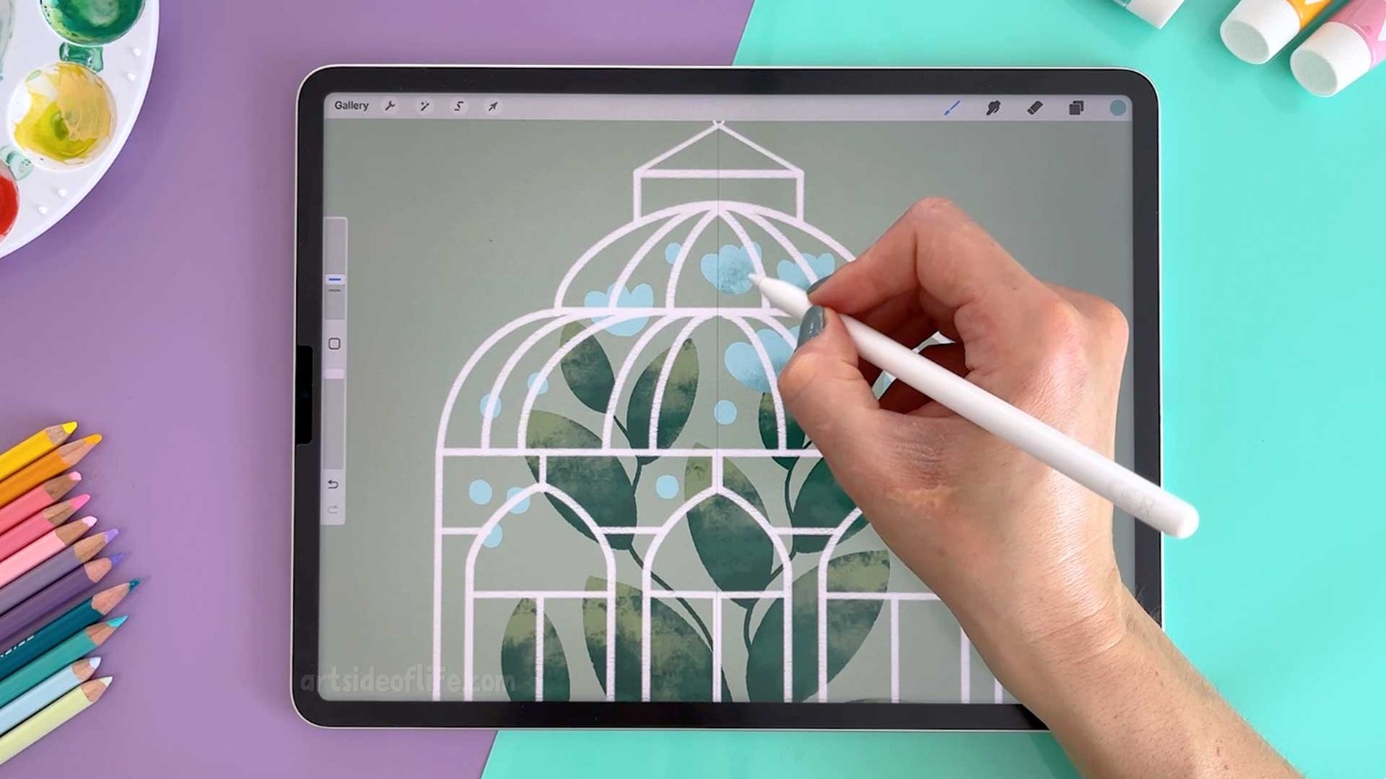 Botanical greenhouse - image 2 - student project