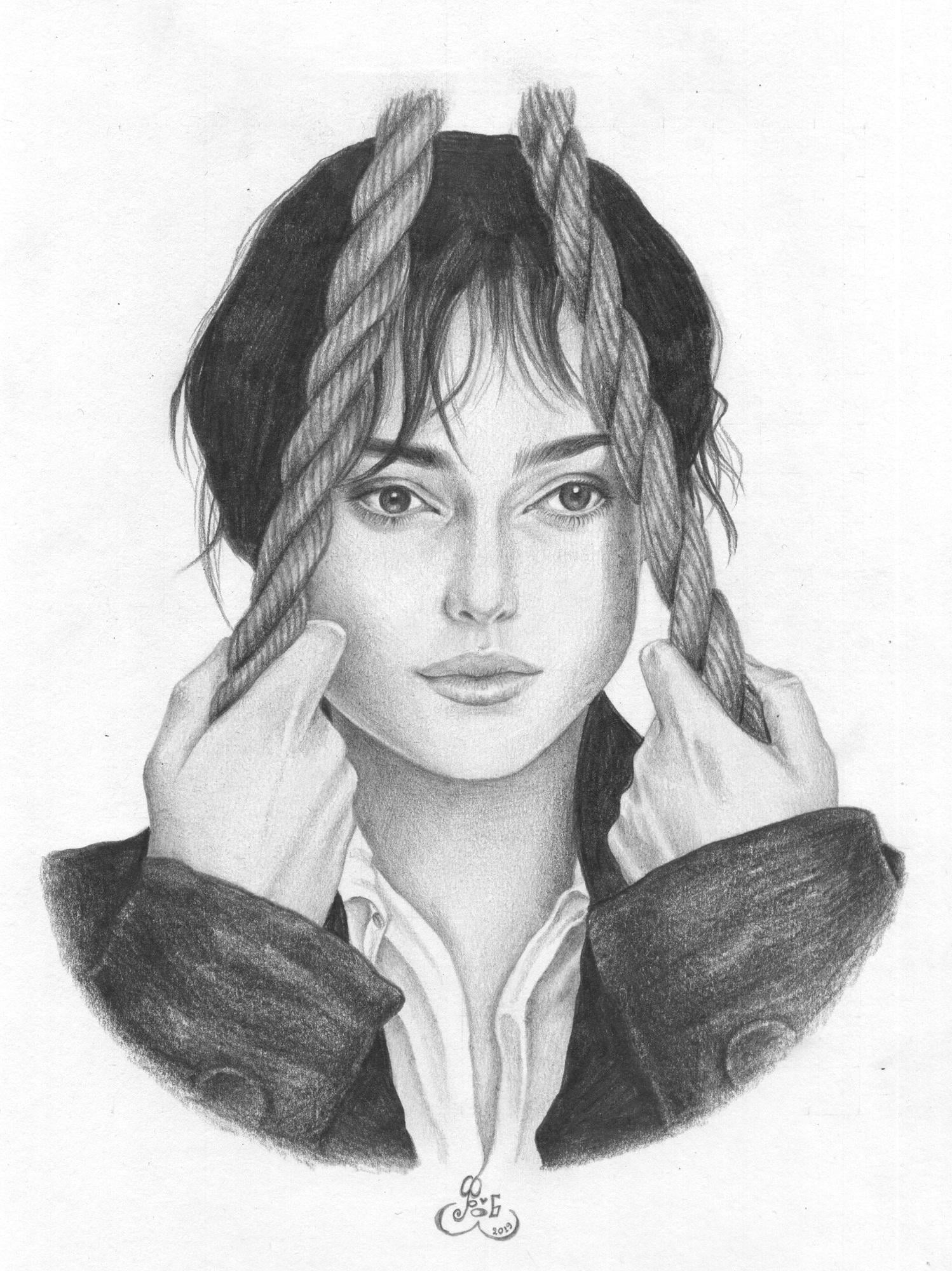 Portrait: Keira Knightley as Elizabeth Bennet - image 5 - student project