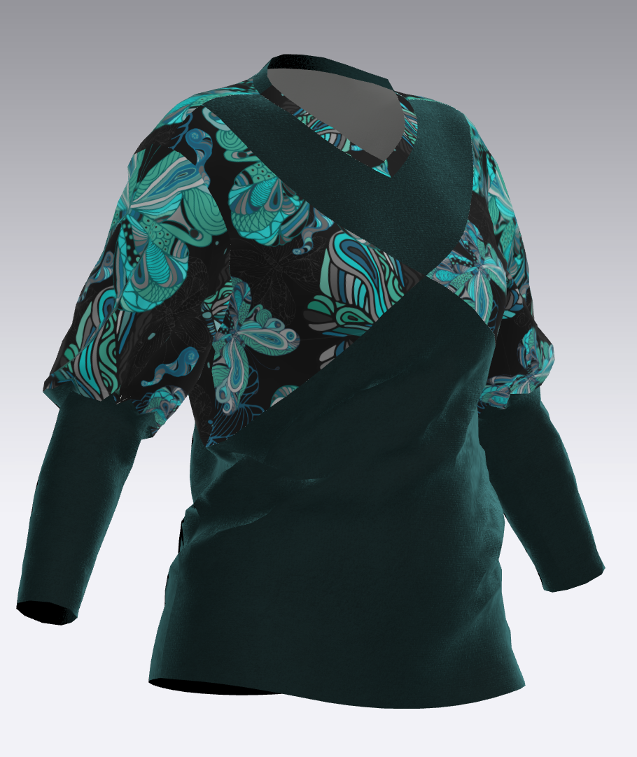 T-shirt with cutouts - image 1 - student project