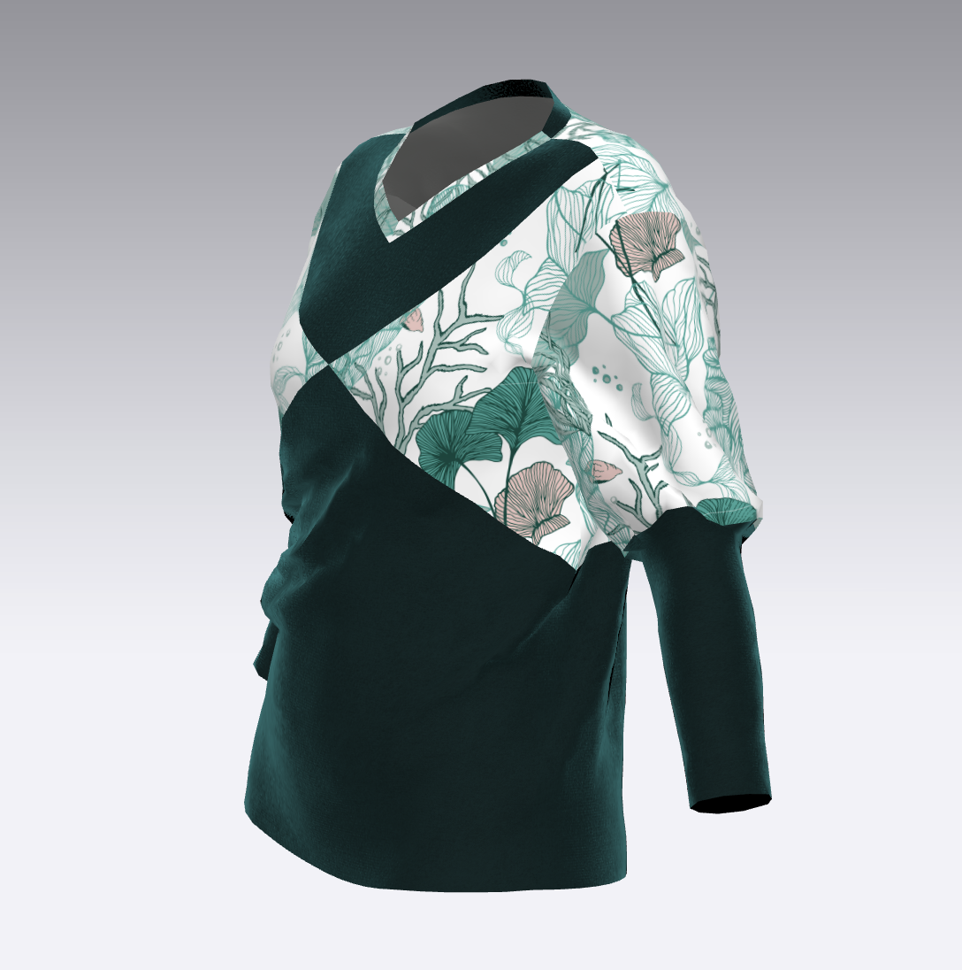T-shirt with cutouts - image 5 - student project