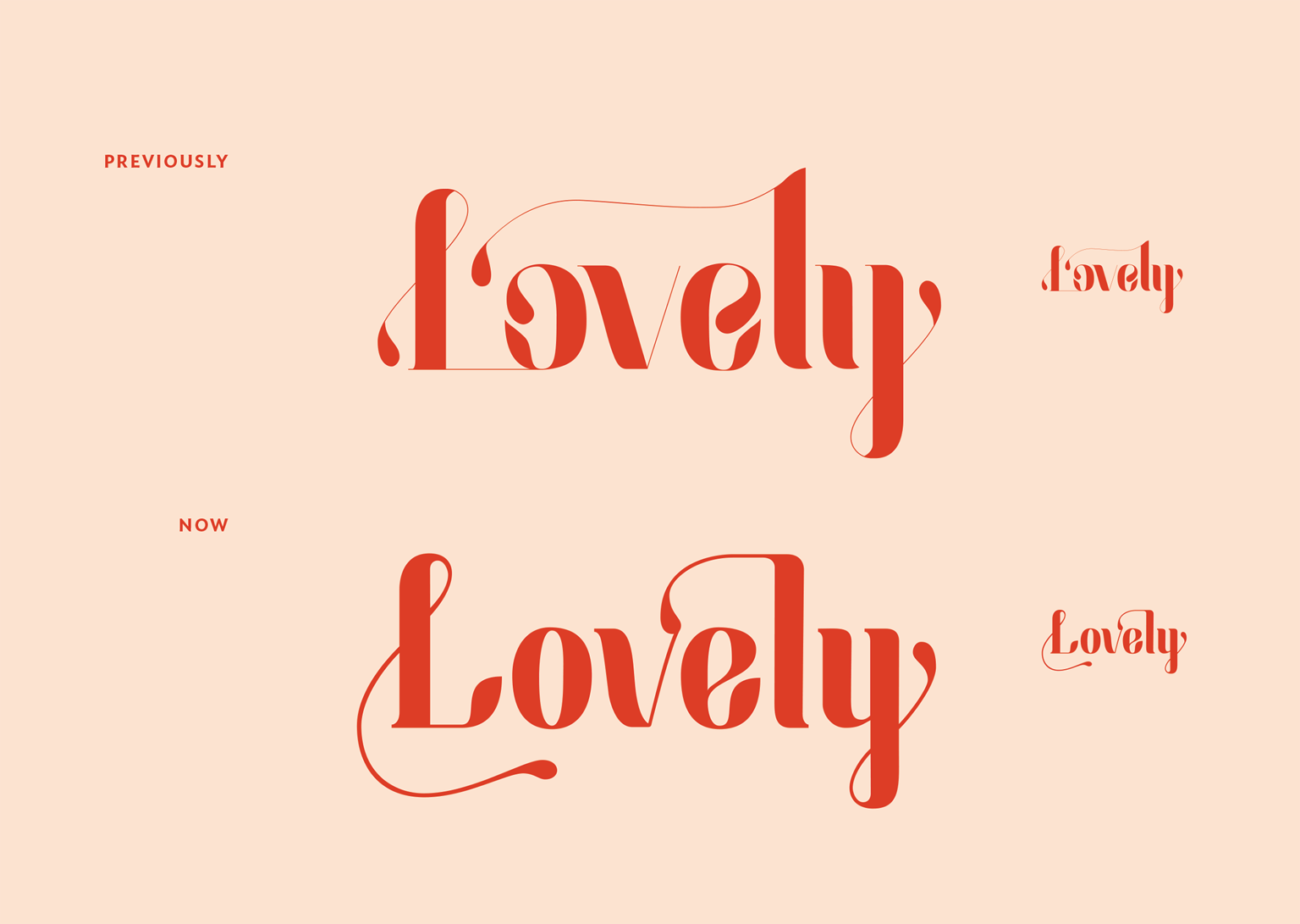 Lovely Logo Before & After - image 1 - student project