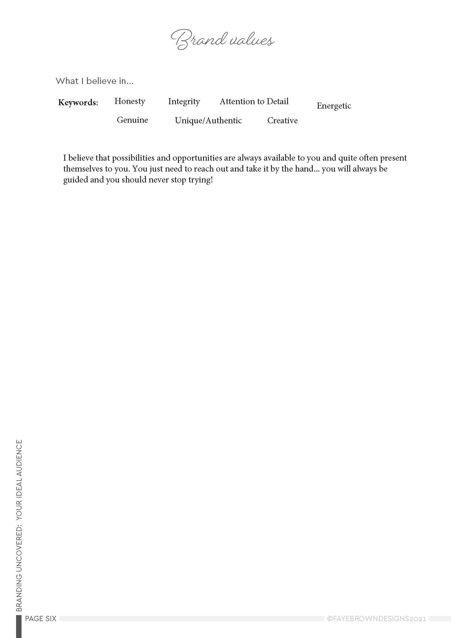 My Ideal Audience - image 3 - student project