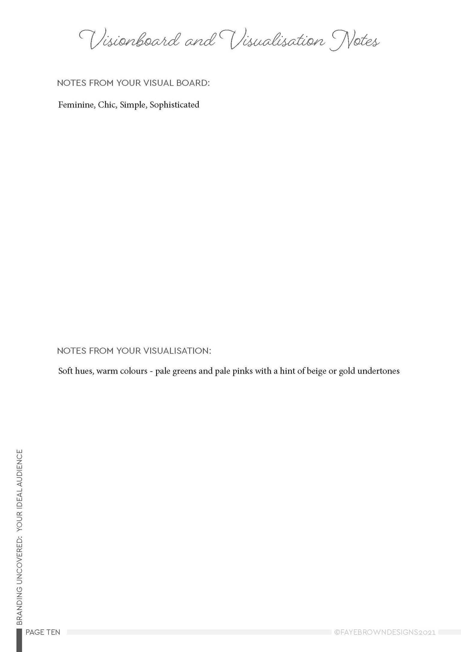 My Ideal Audience - image 6 - student project