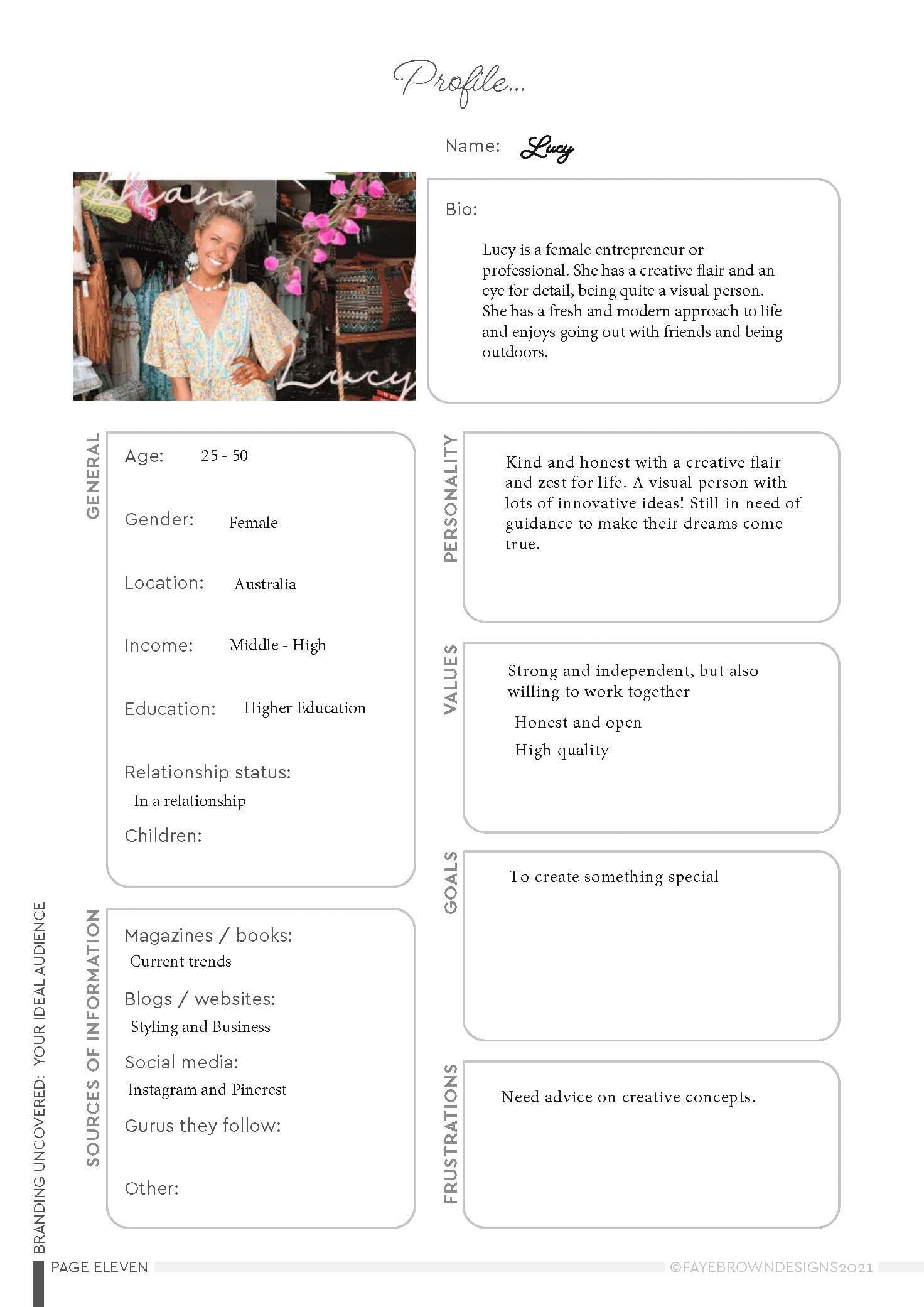 My Ideal Audience - image 7 - student project