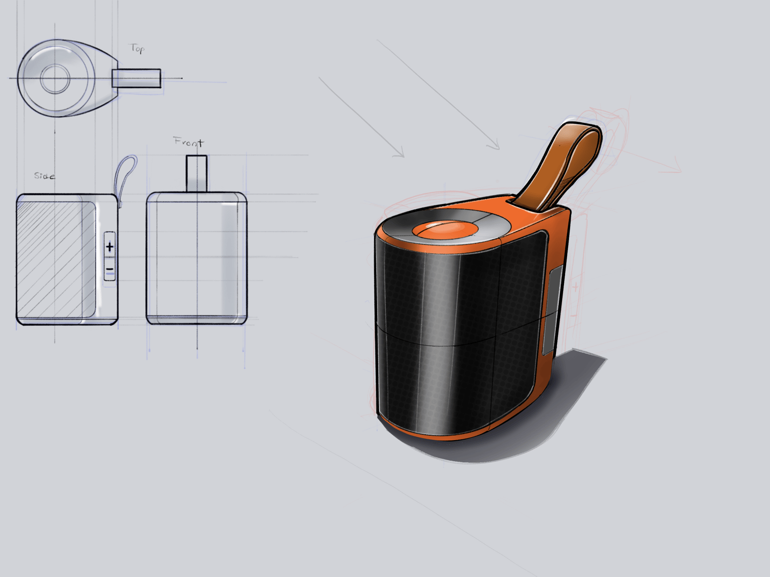 Portable Speaker - image 1 - student project