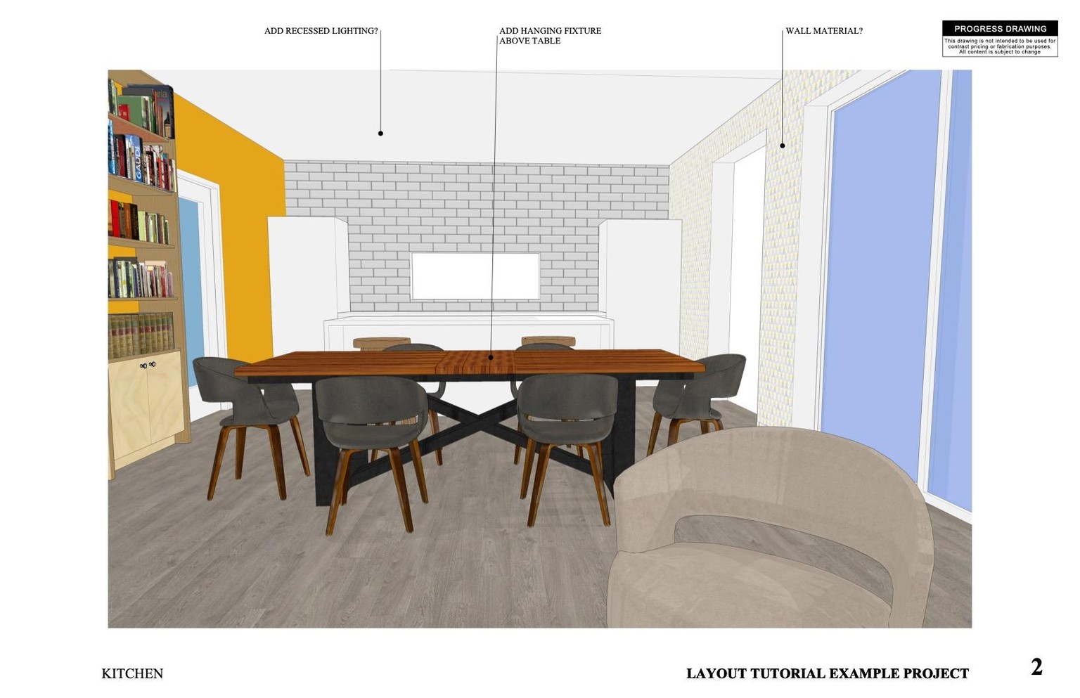 Intro to SketchUp Pro - image 2 - student project