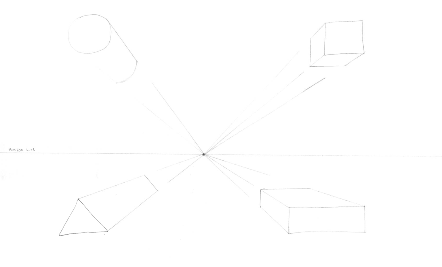 Beginner 1-Point Perspective - image 1 - student project