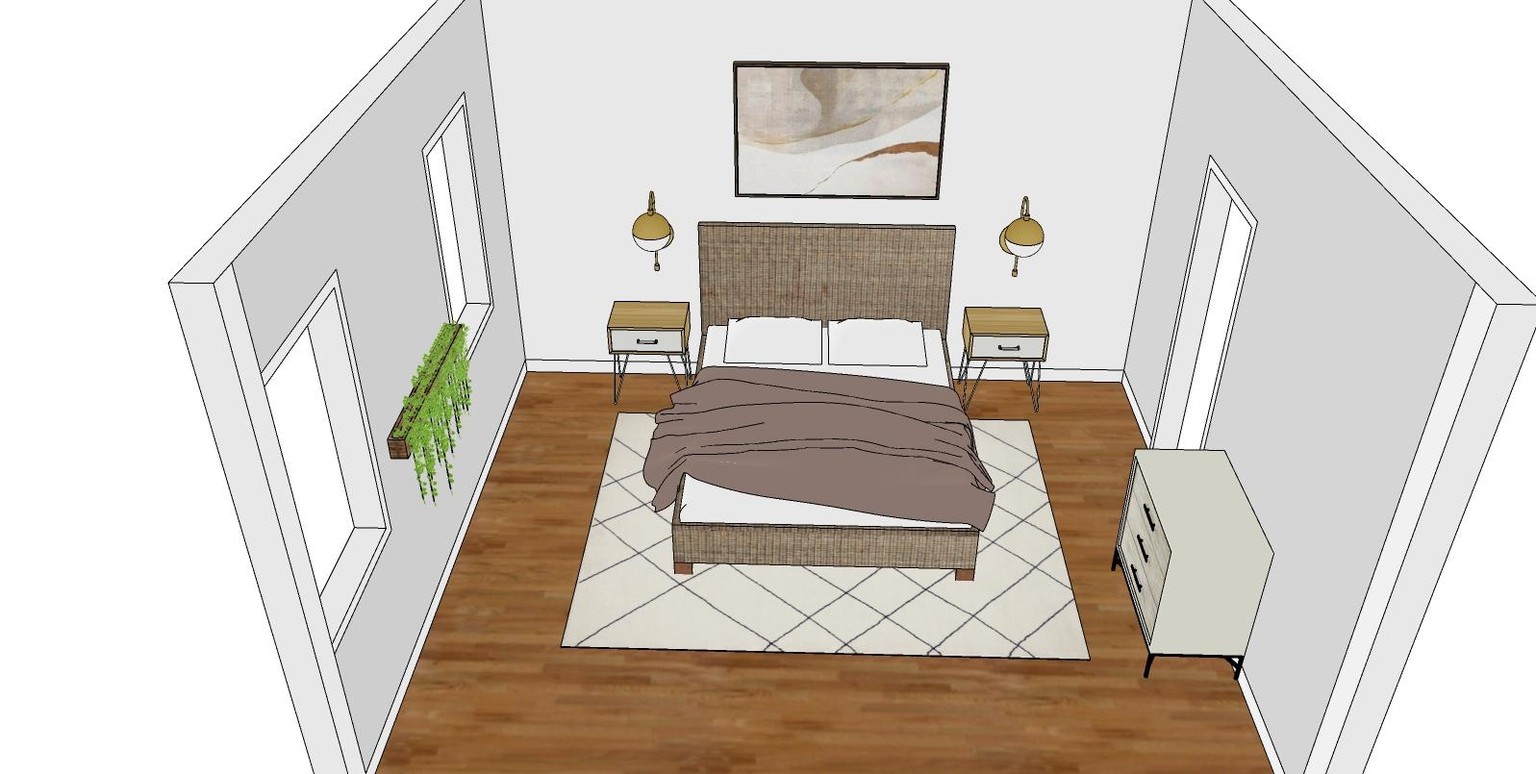 Bedroom - image 1 - student project