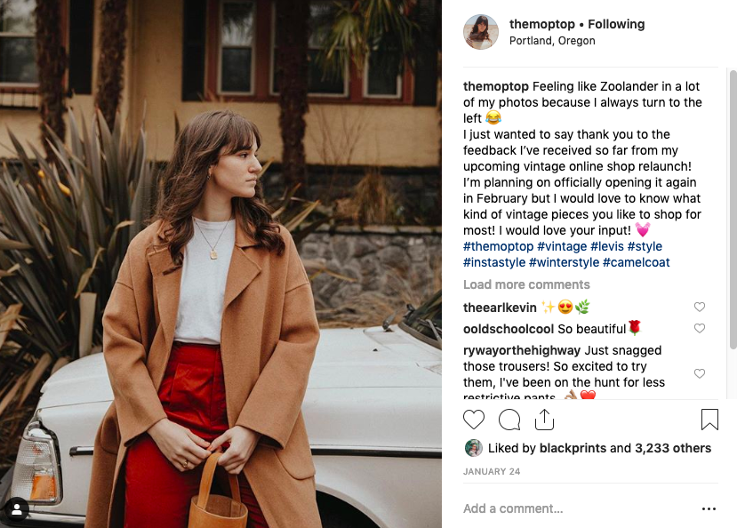 The Moptop Instagram Inspo - image 1 - student project