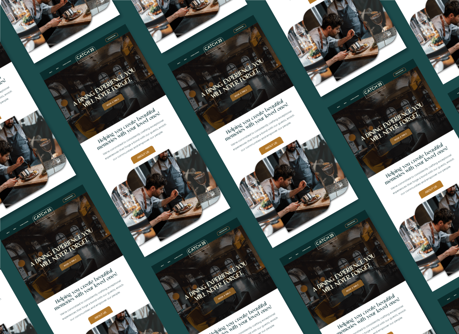 restaurant website - image 1 - student project