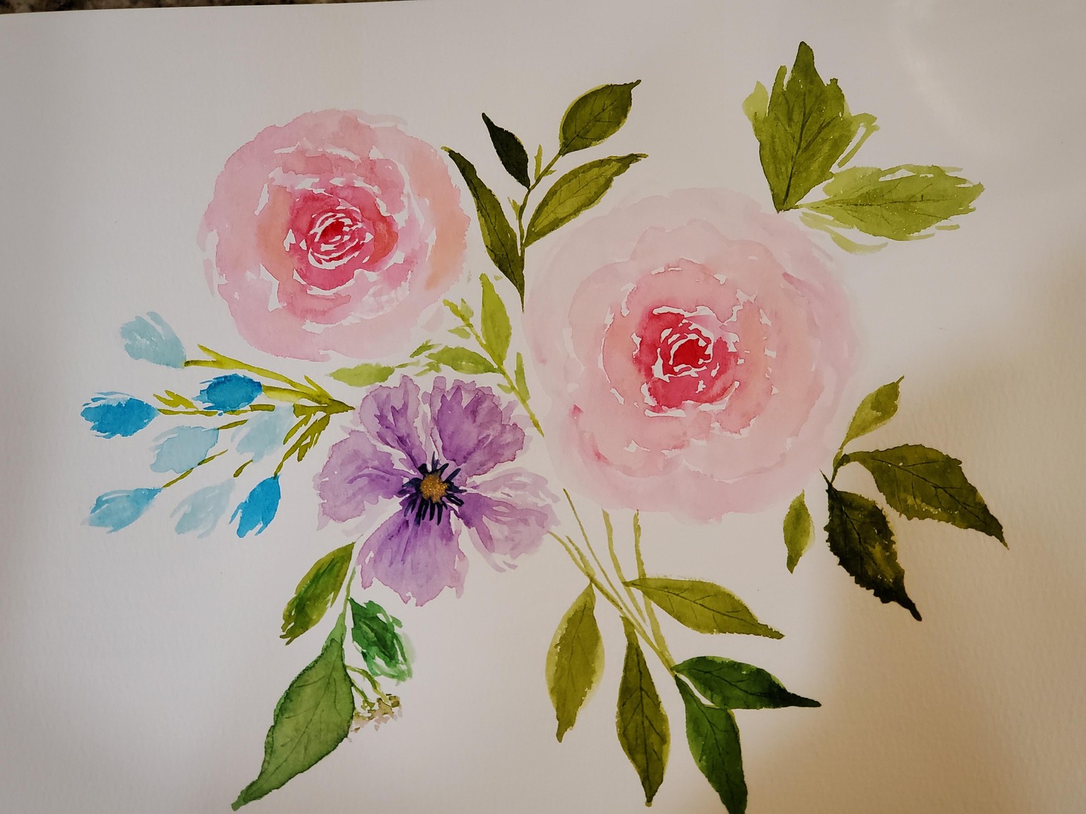 Loose floral arrangement - image 1 - student project