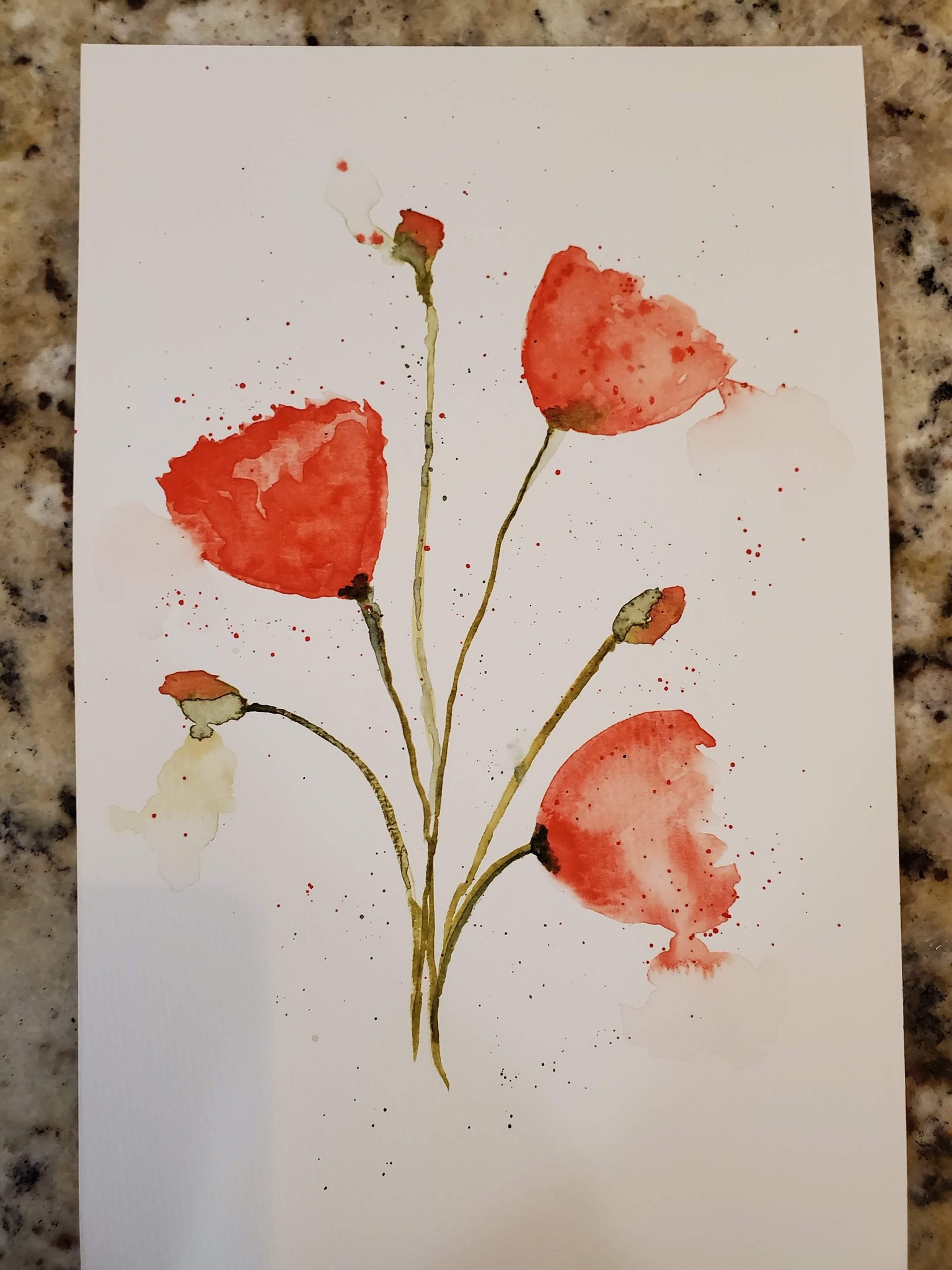 Red Flowers - image 1 - student project