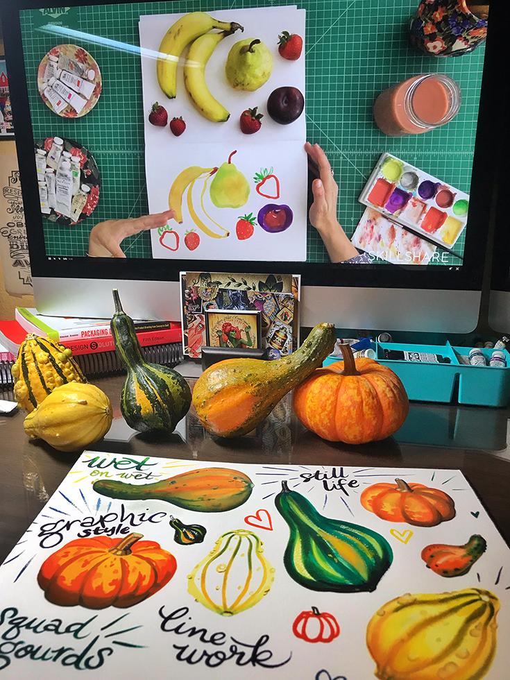 Squad gourds - image 3 - student project