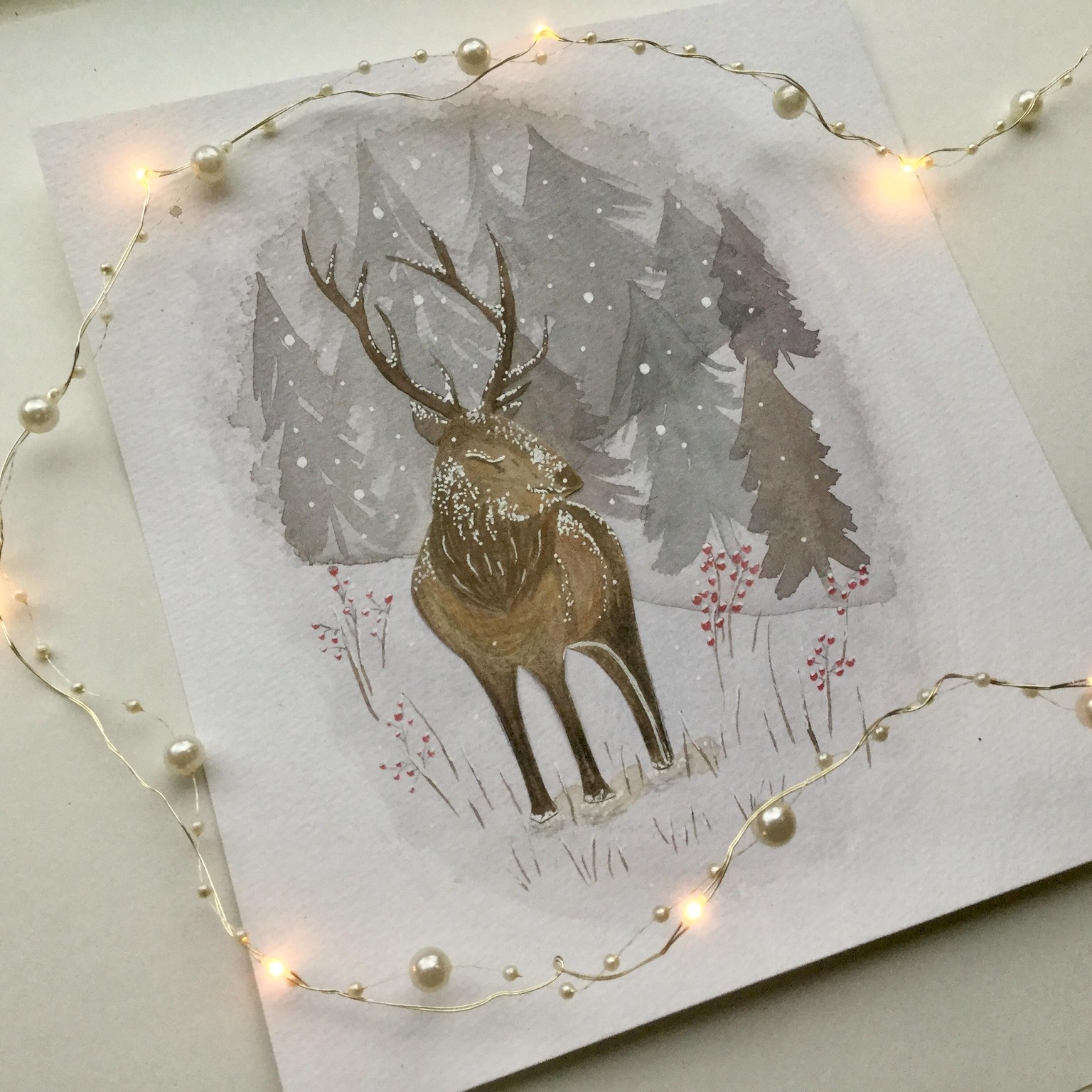 Animals and winter - image 2 - student project