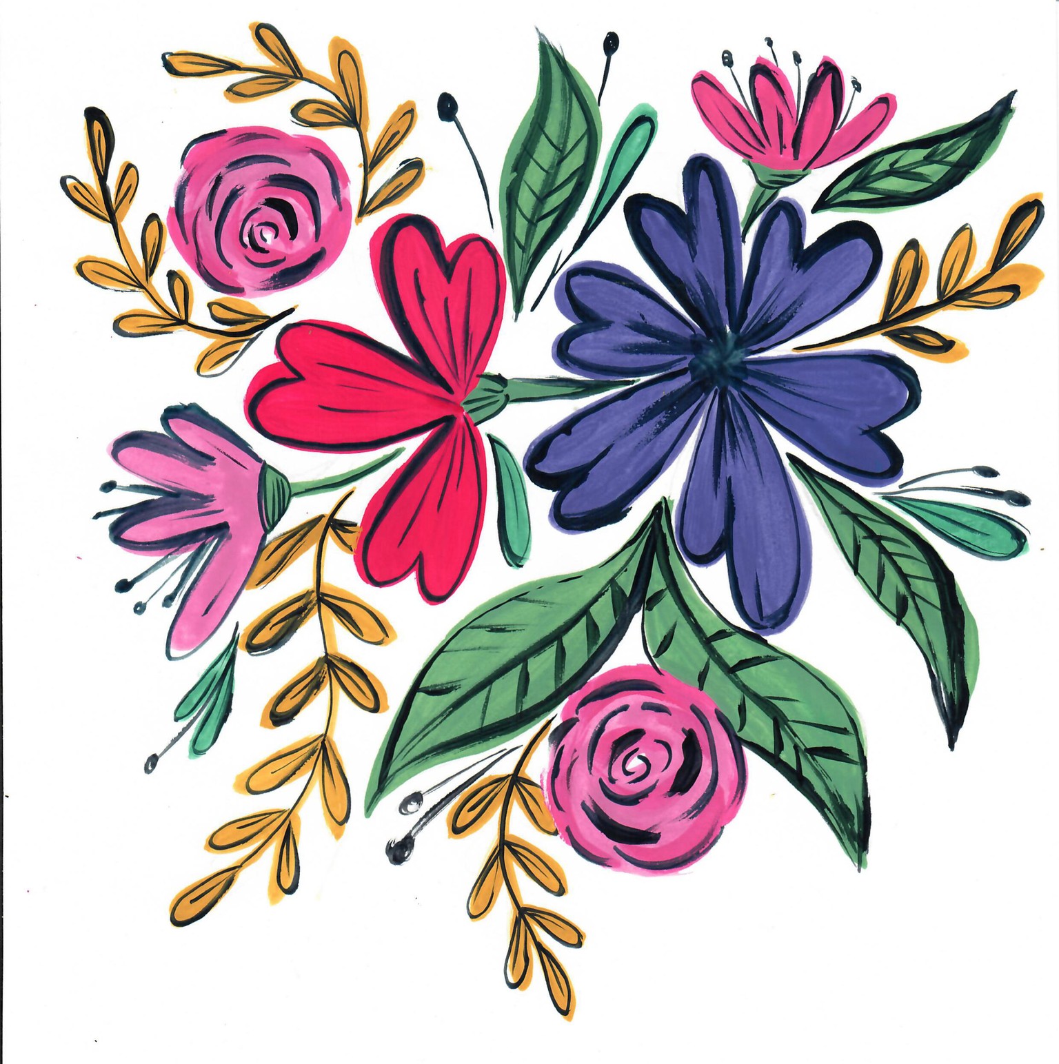 Flowers - image 2 - student project