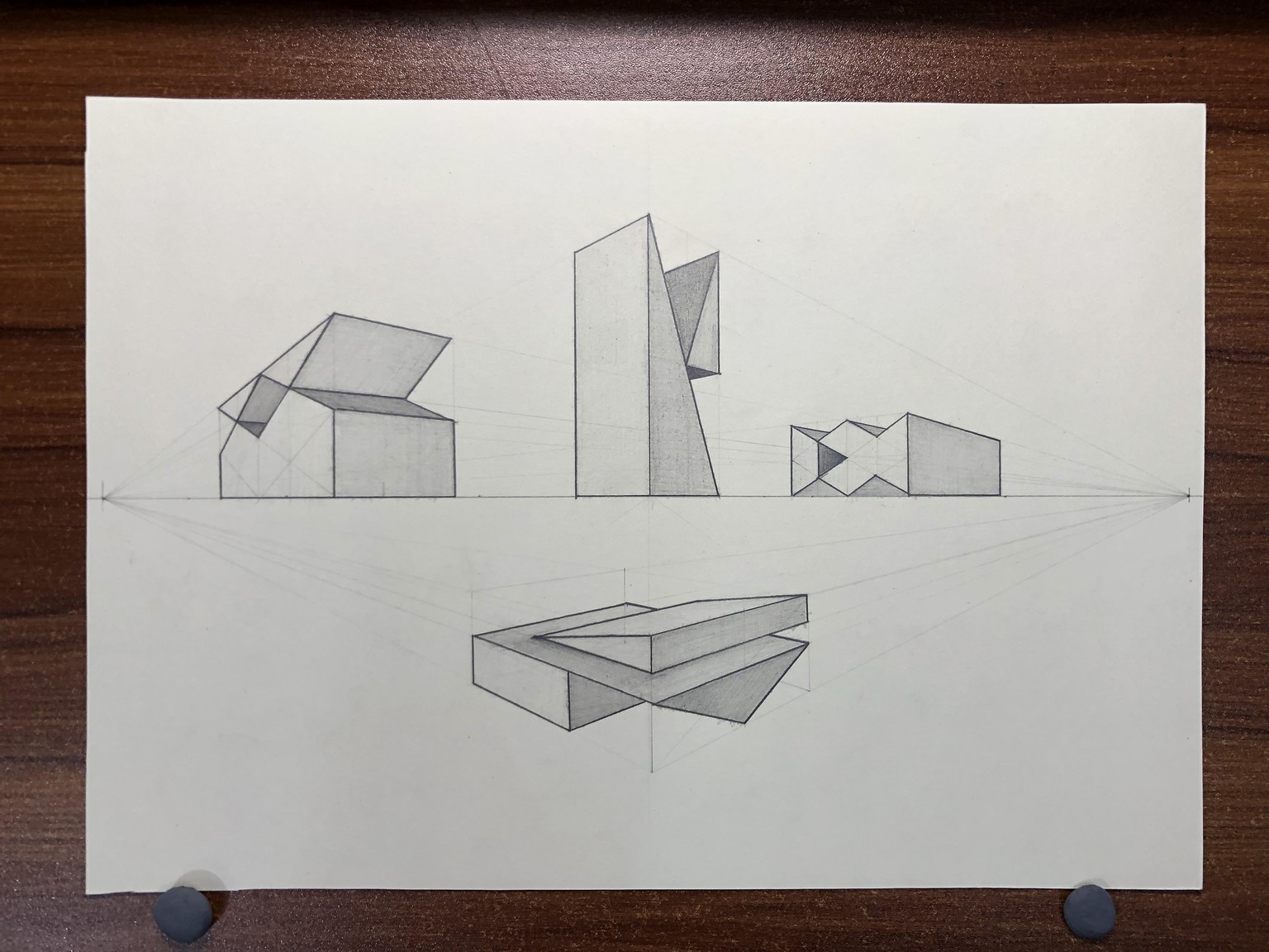 Drawing Fundamentals: Perspective Basics for 3D Illustration & Sketching - image 56 - student project
