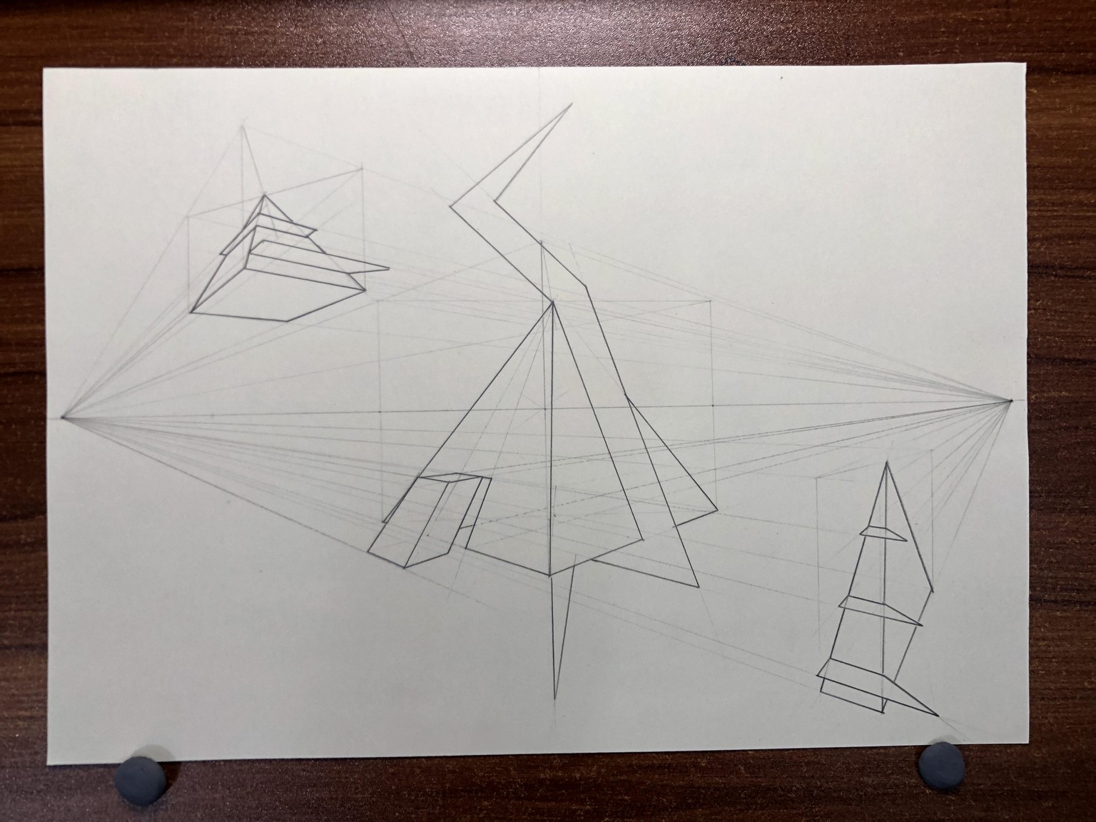 Drawing Fundamentals: Perspective Basics for 3D Illustration & Sketching - image 69 - student project