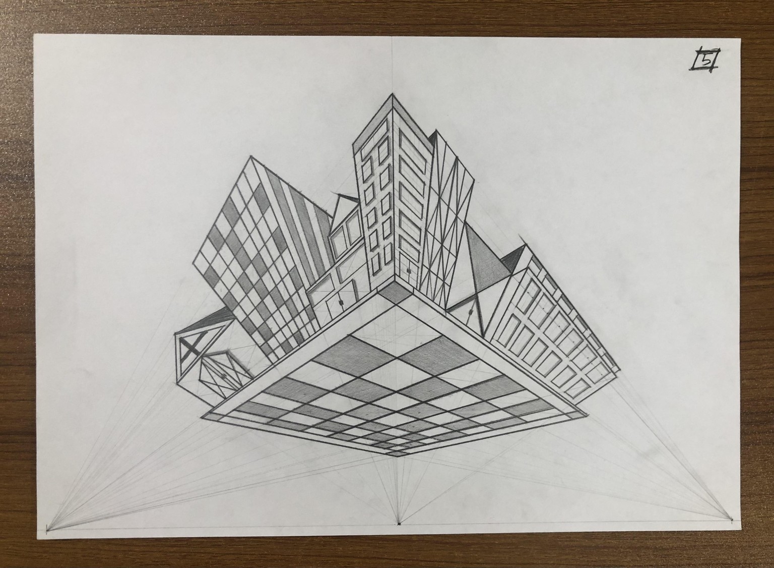 Drawing Perspective for Beginners / 3D Illustration & Sketching Environments - image 31 - student project