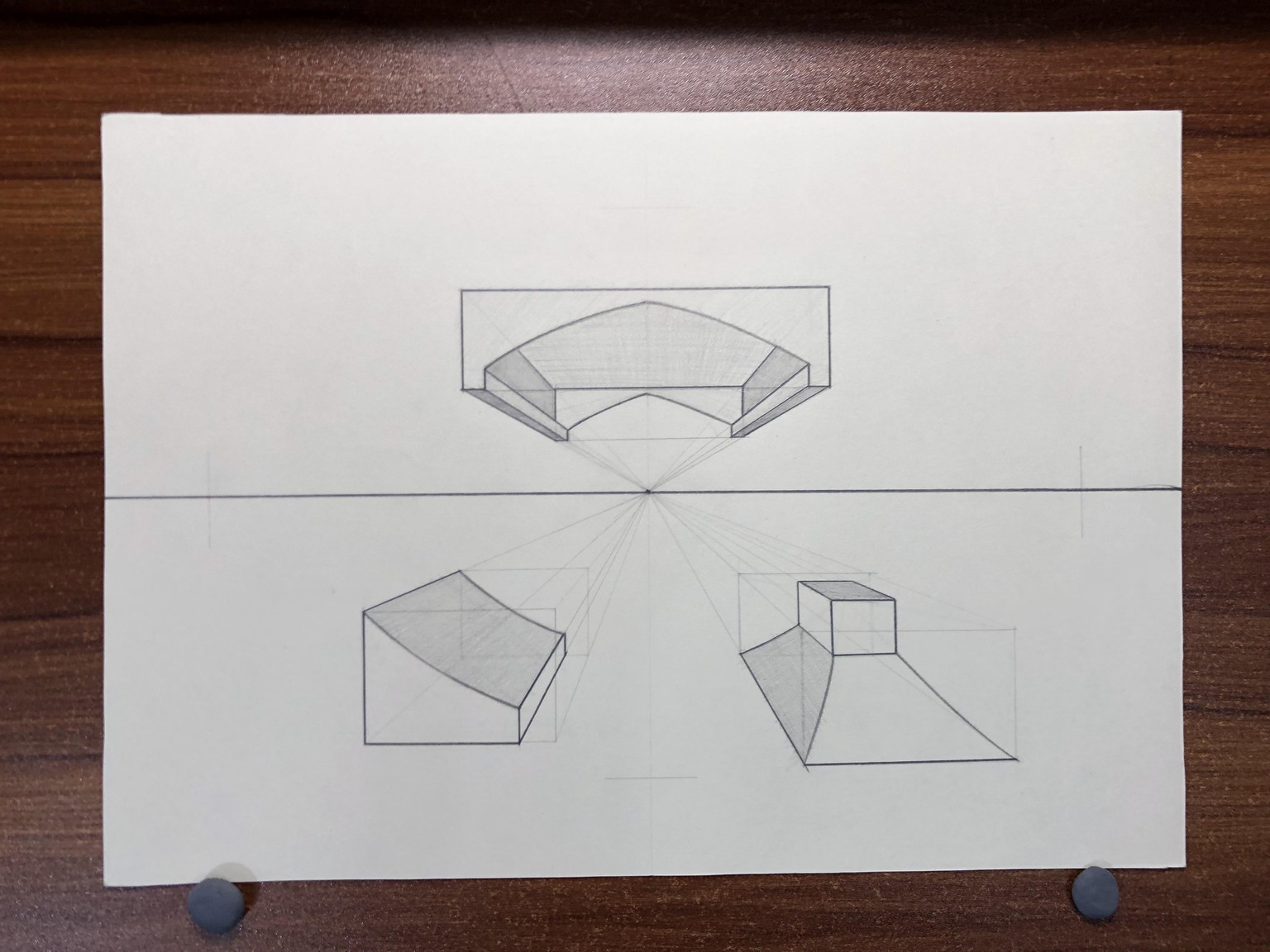 Drawing Fundamentals: Perspective Basics for 3D Illustration & Sketching - image 14 - student project