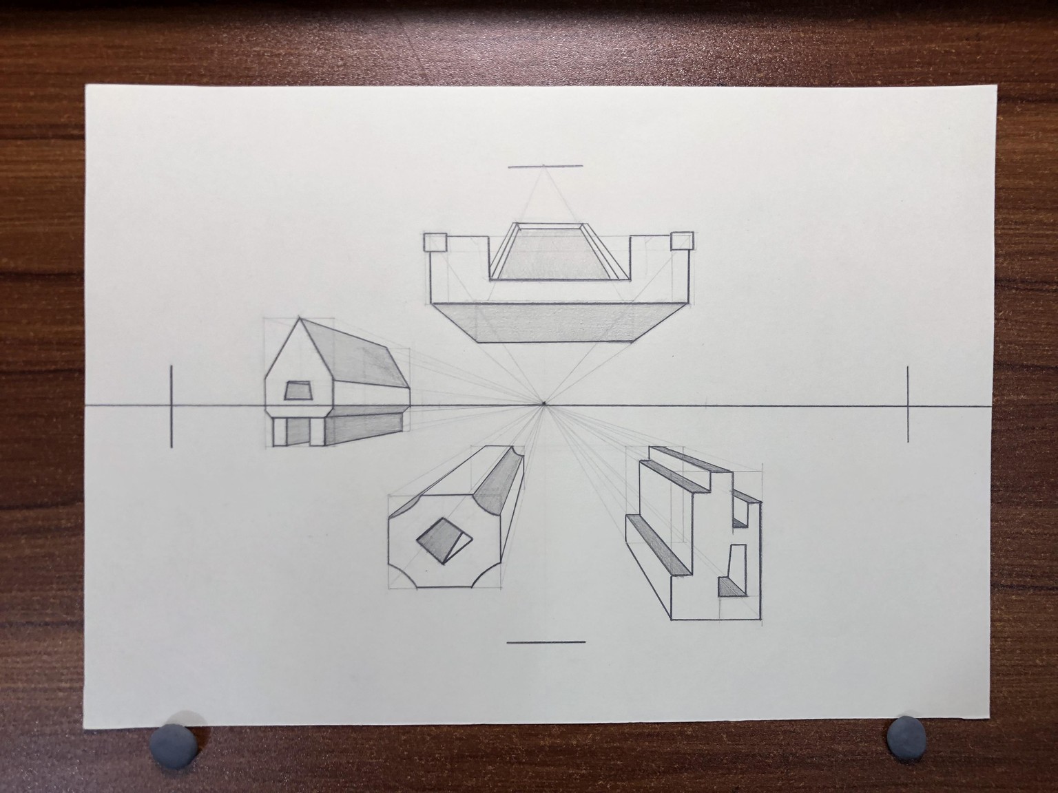Drawing Fundamentals: Perspective Basics for 3D Illustration & Sketching - image 12 - student project