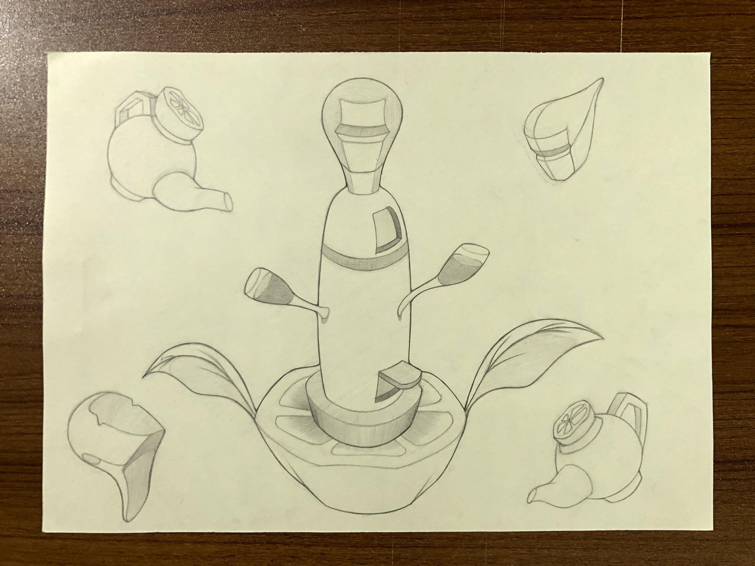 Drawing Fundamentals: Perspective Basics for 3D Illustration & Sketching - image 236 - student project