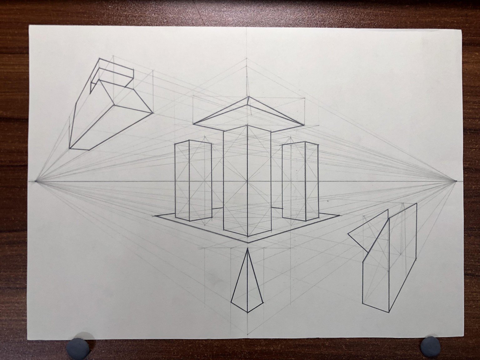 Drawing Fundamentals: Perspective Basics for 3D Illustration & Sketching - image 65 - student project