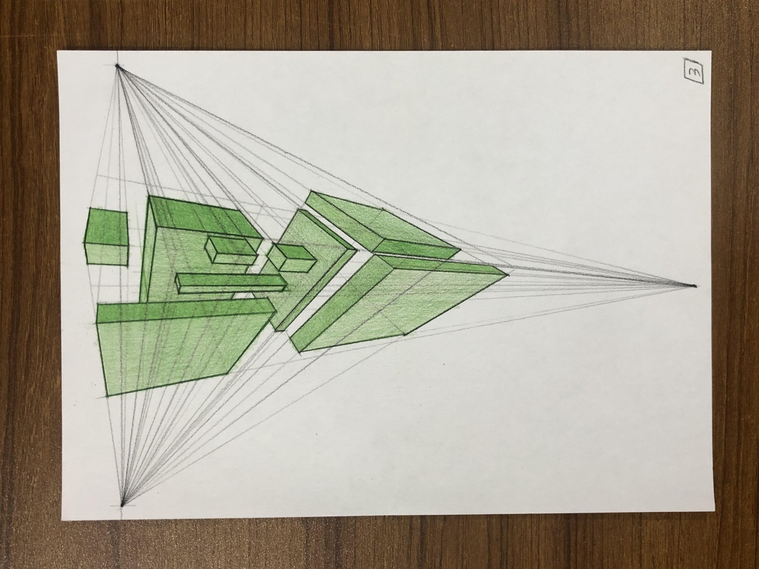 Drawing Perspective for Beginners / 3D Illustration & Sketching Environments - image 16 - student project