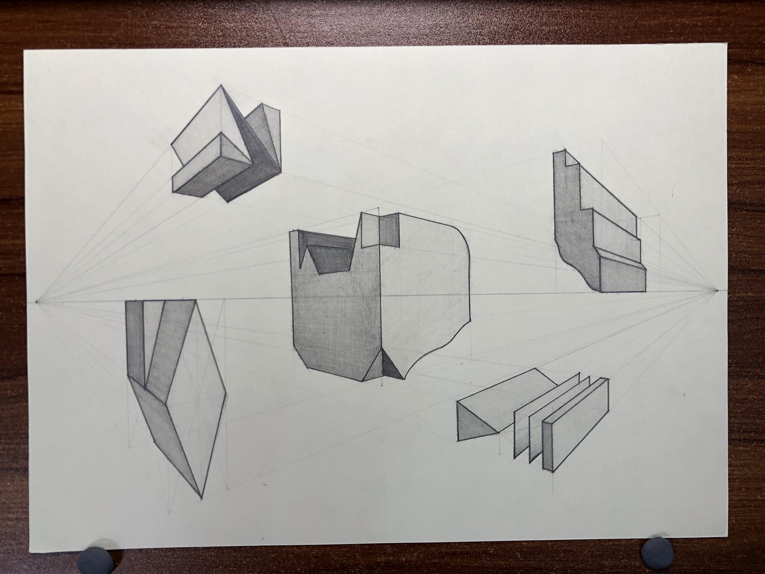 Drawing Fundamentals: Perspective Basics for 3D Illustration & Sketching - image 57 - student project