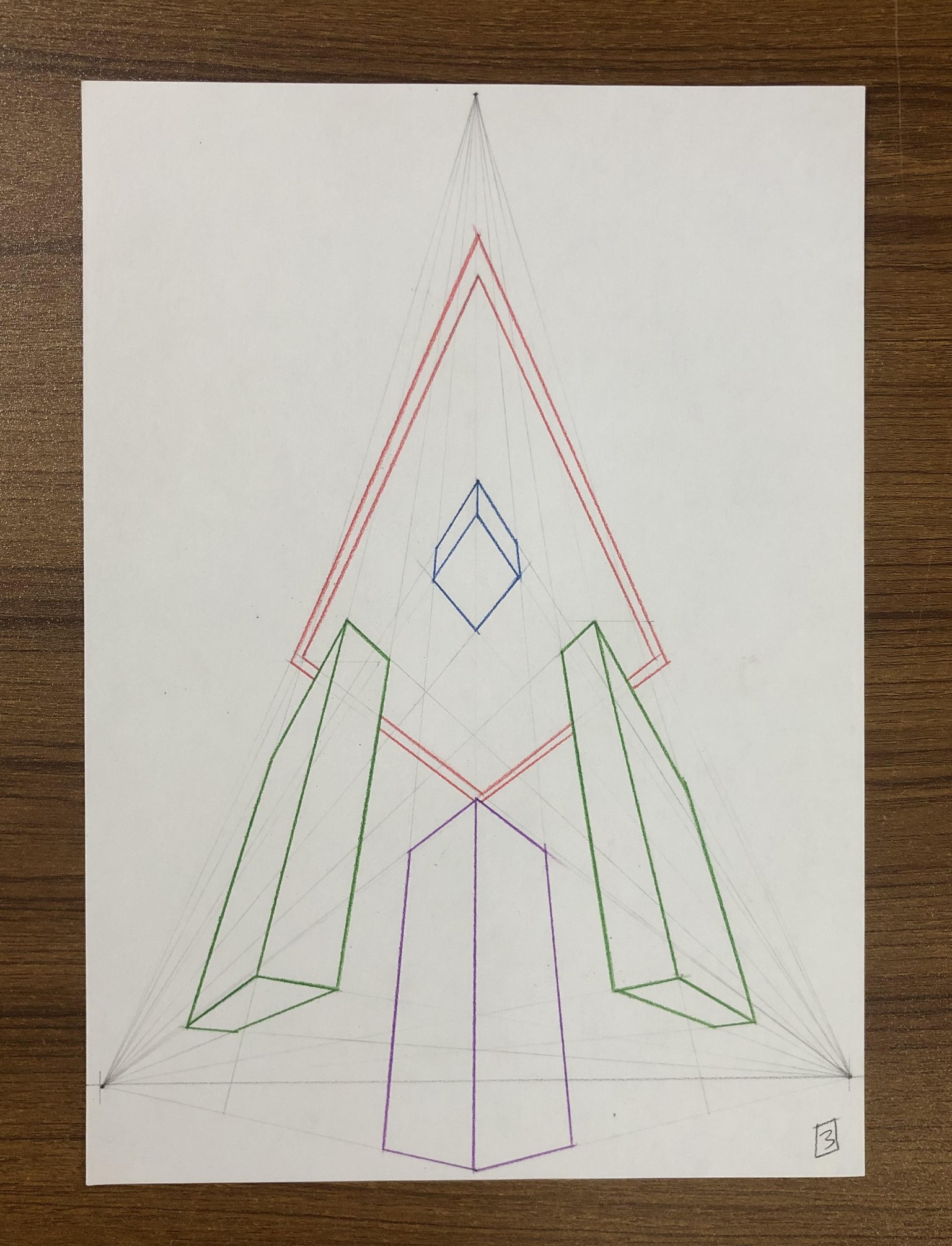 Drawing Perspective for Beginners / 3D Illustration & Sketching Environments - image 21 - student project