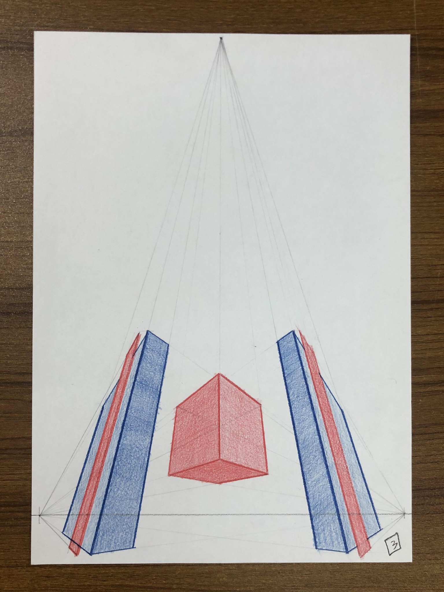 Drawing Perspective for Beginners / 3D Illustration & Sketching Environments - image 19 - student project