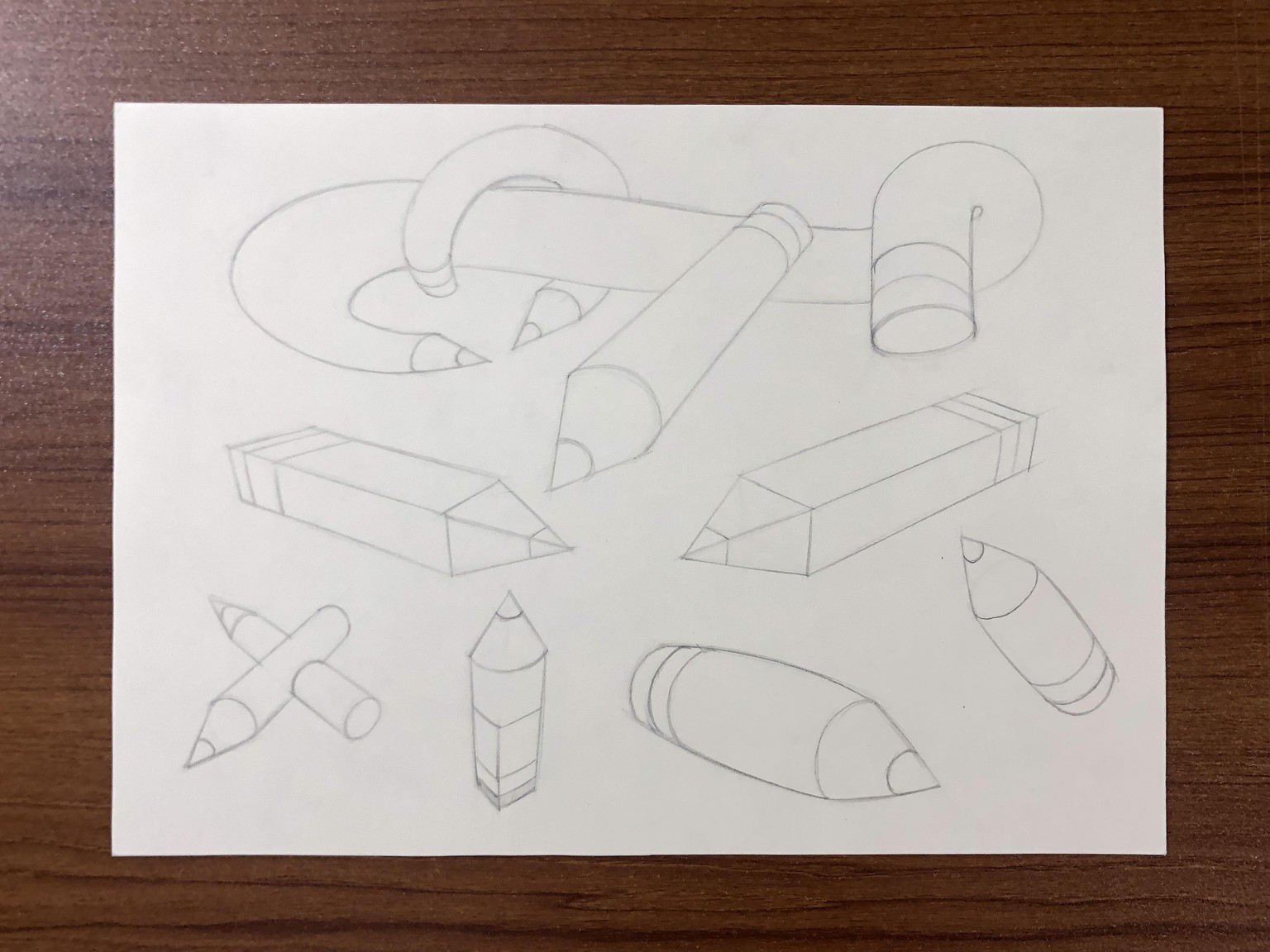 Drawing Fundamentals: Perspective Basics for 3D Illustration & Sketching - image 153 - student project