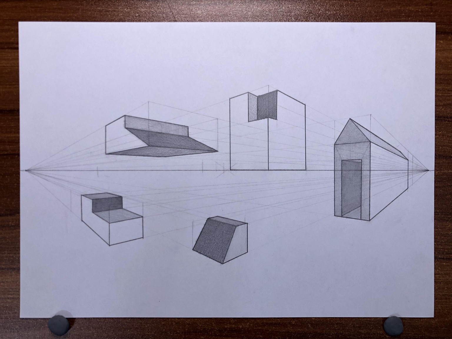 Drawing Fundamentals: Perspective Basics for 3D Illustration & Sketching - image 50 - student project