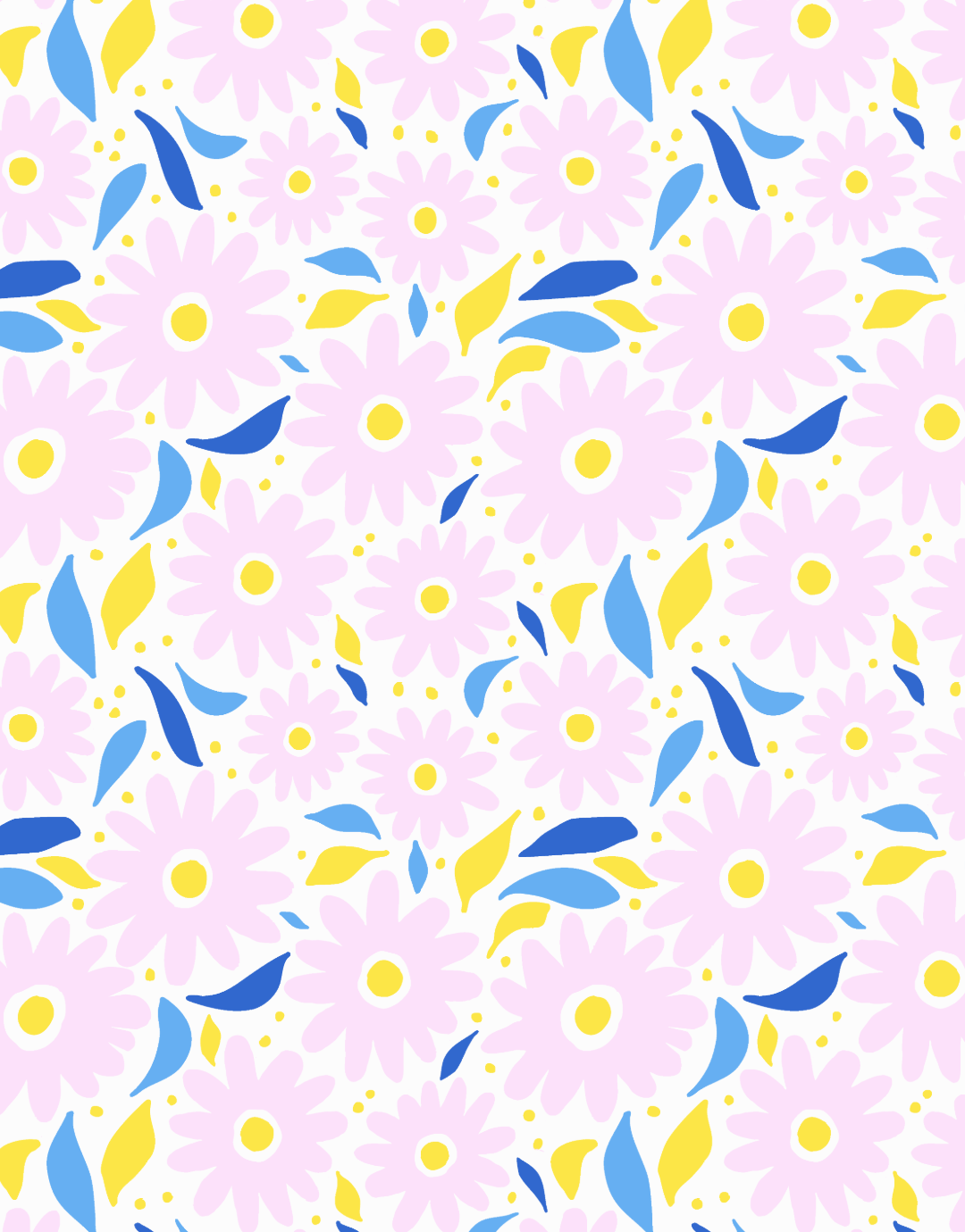 Handmade Tossed Pattern (Folding Method) - image 3 - student project