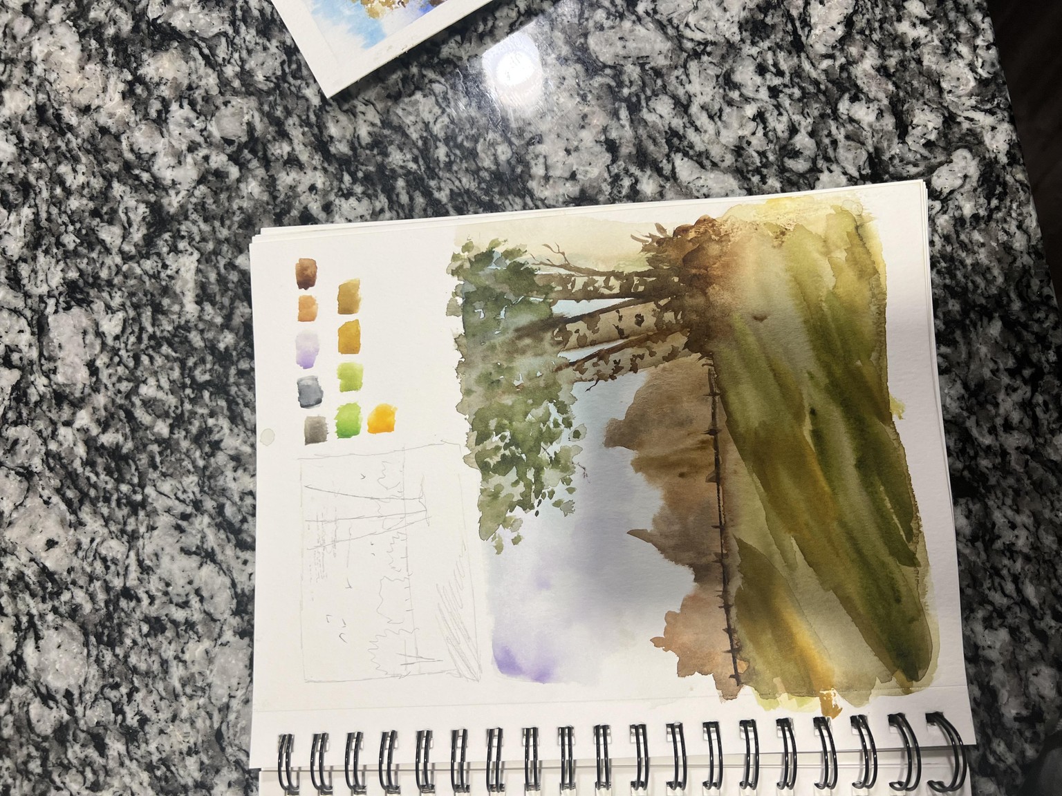 Loose style watercolour excercise - image 6 - student project