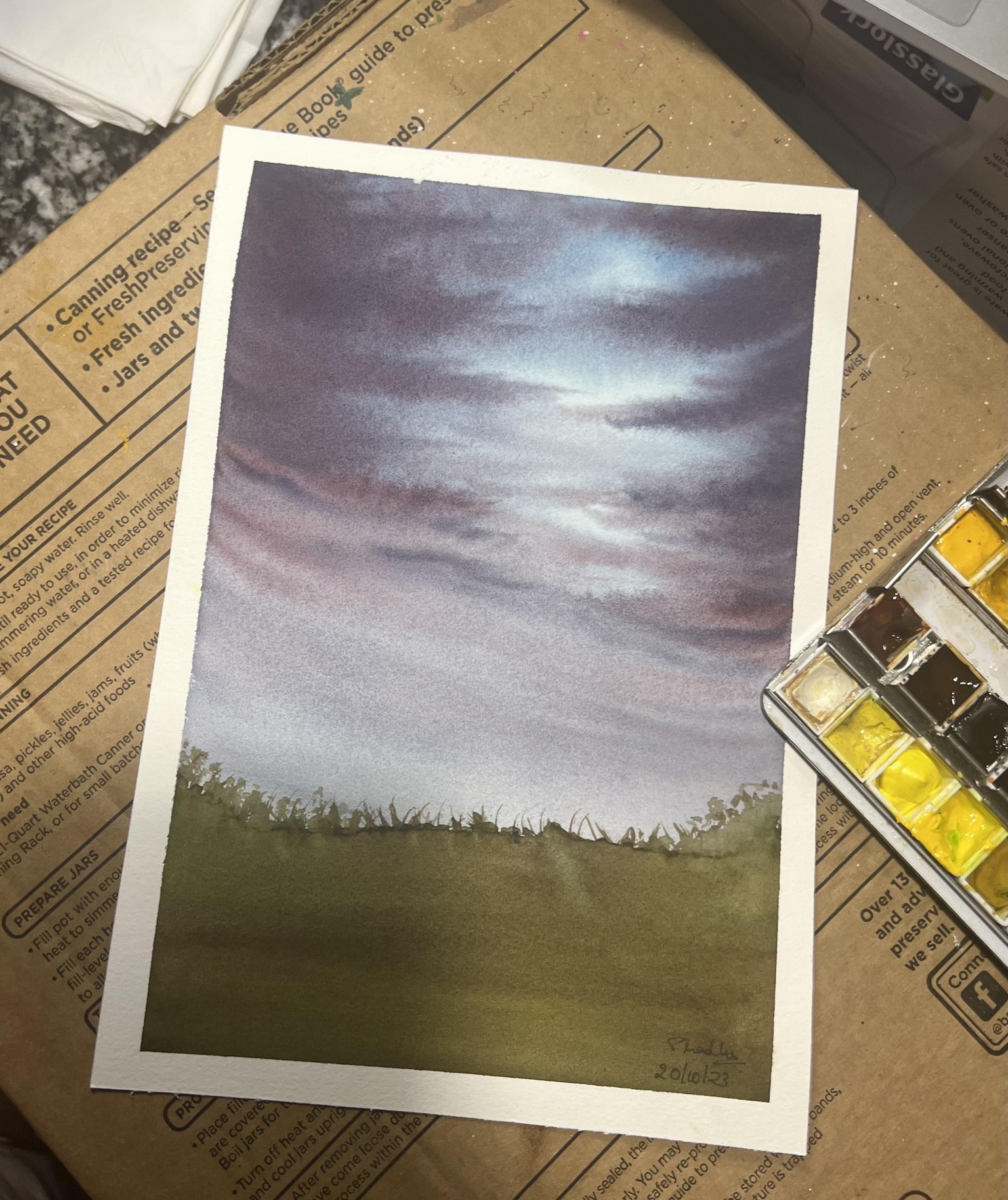 Landscape excercise - image 2 - student project