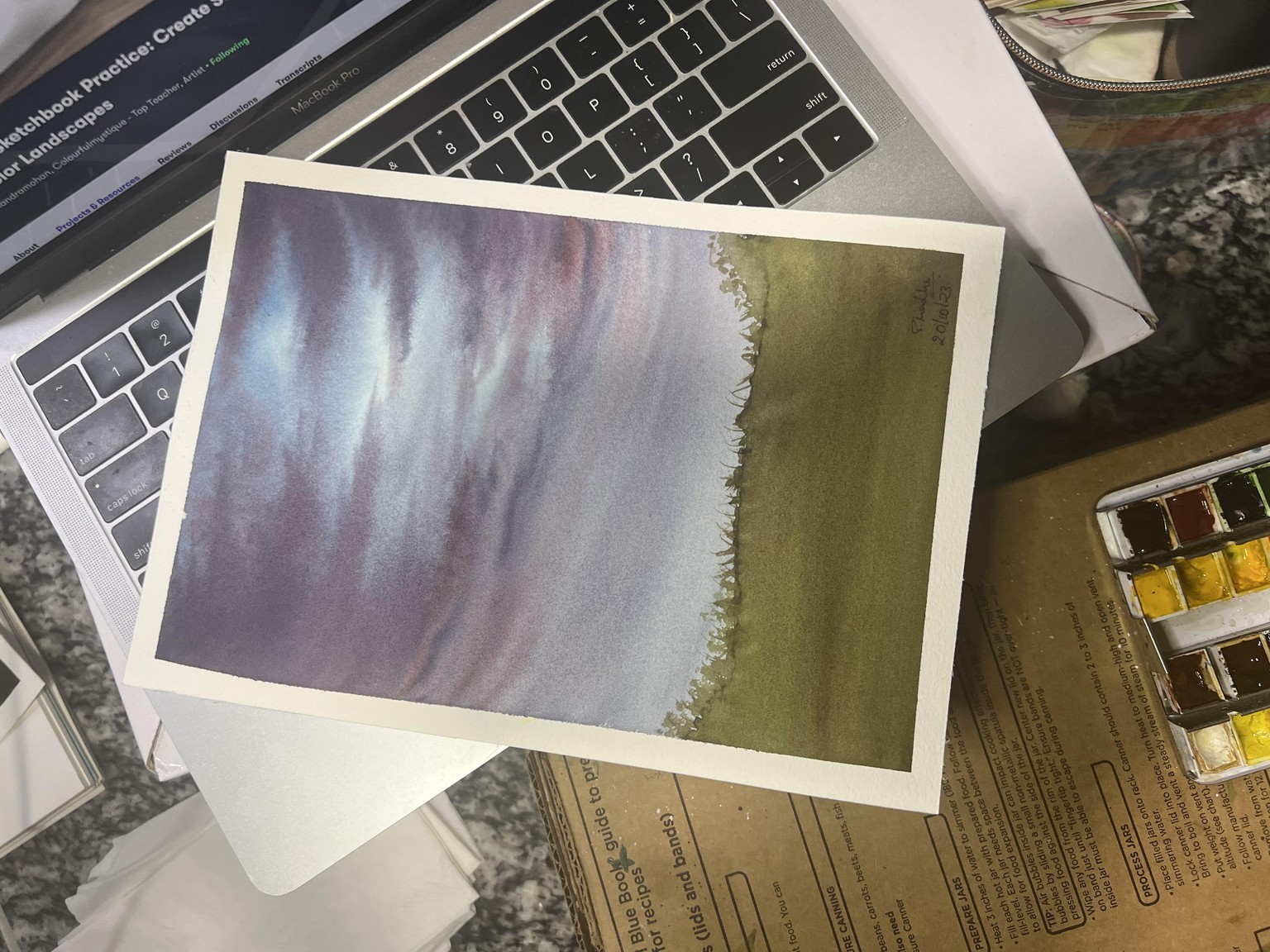 Landscape excercise - image 3 - student project