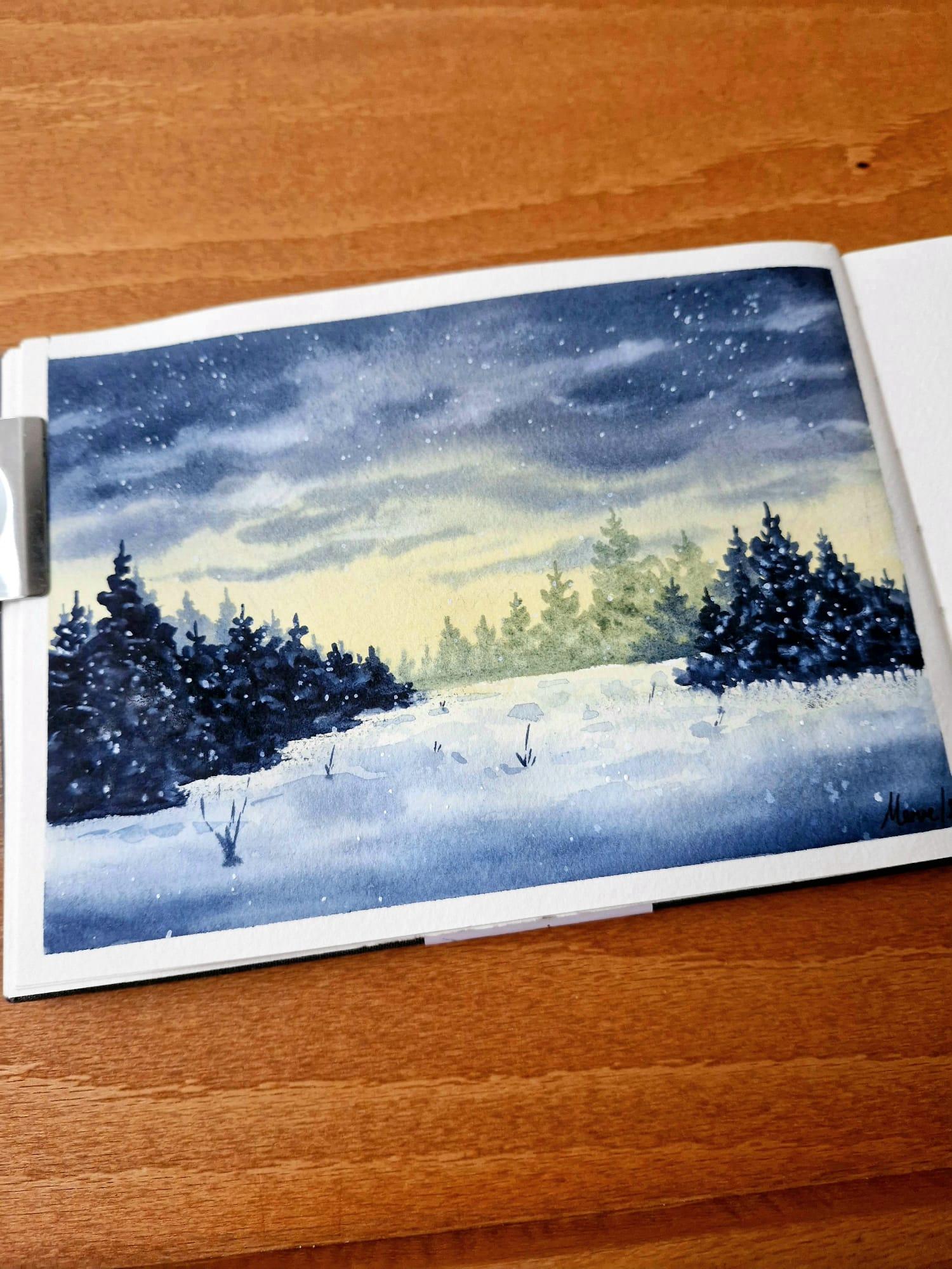 winter landscapes - image 4 - student project