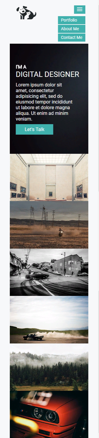 portfolio example - image 3 - student project
